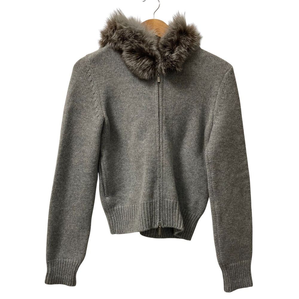 Other Other FOXEY Knit Pinecorn Fox Fur Knit Hoodie Fur Outerwear 38523 DUTY FREE for USA Size ONE SIZE - 1 Thumbnail