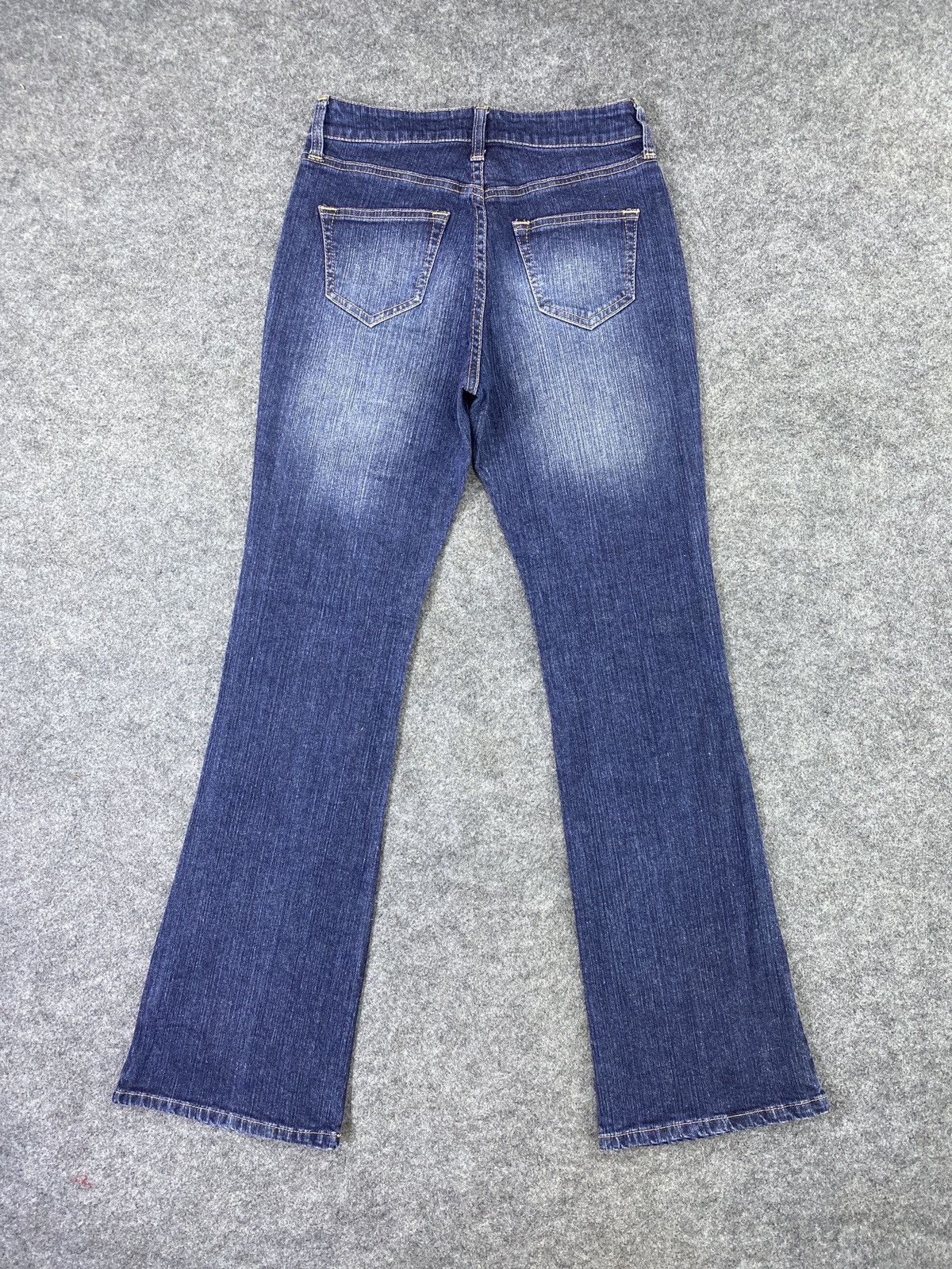 Japanese Brand Japanese Brand Style Basic Blue Wash Flare Jeans - J1019 Size 26" / US 2 / IT 38 - 4 Thumbnail