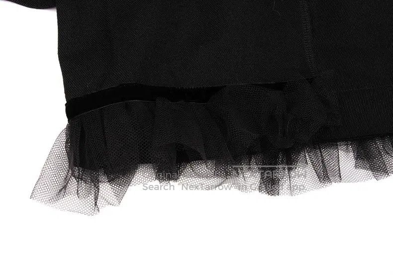 Comme des Garcons Comme Des Garcons size M Black vintage lace wrap-around sk Size 22" - 8 Thumbnail