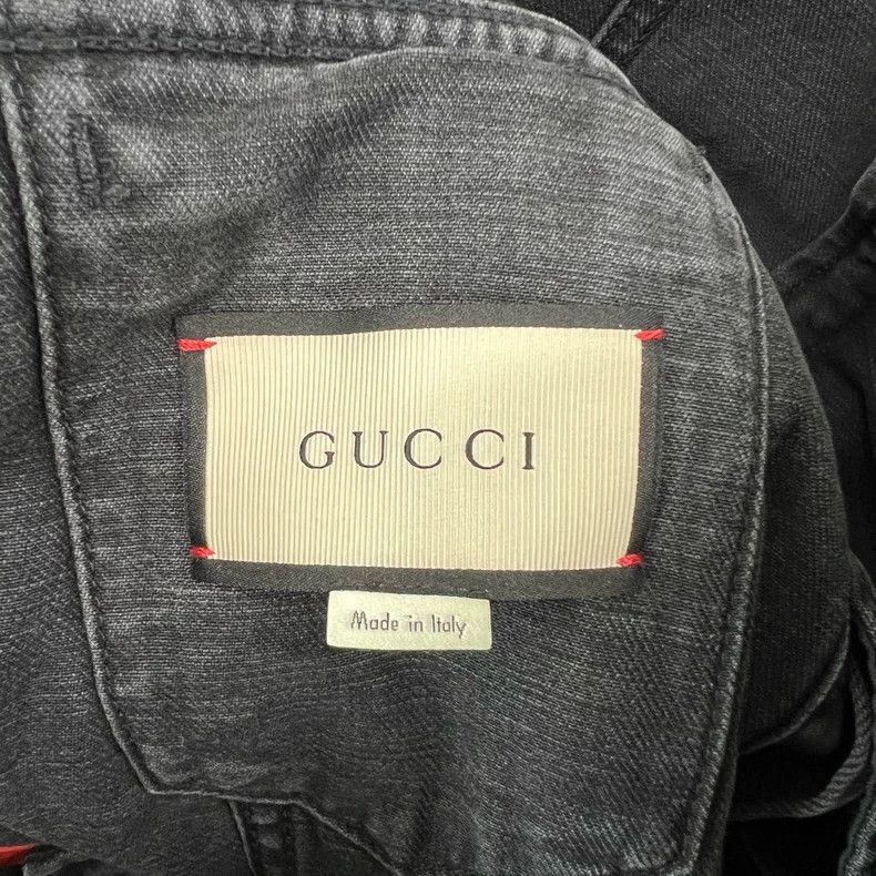 Gucci Gucci Black Panther Denim Jacket-2507 Size US L / EU 52-54 / 3 - 5 Thumbnail