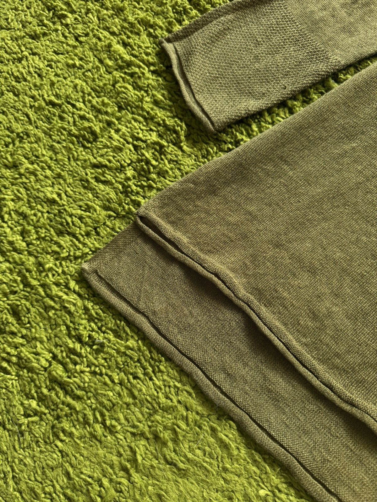 Gudrun Sjoden Gudrun Sjoden 100% wool avant garde khaki tunic sweater Size S / US 4 / IT 40 - 3 Thumbnail