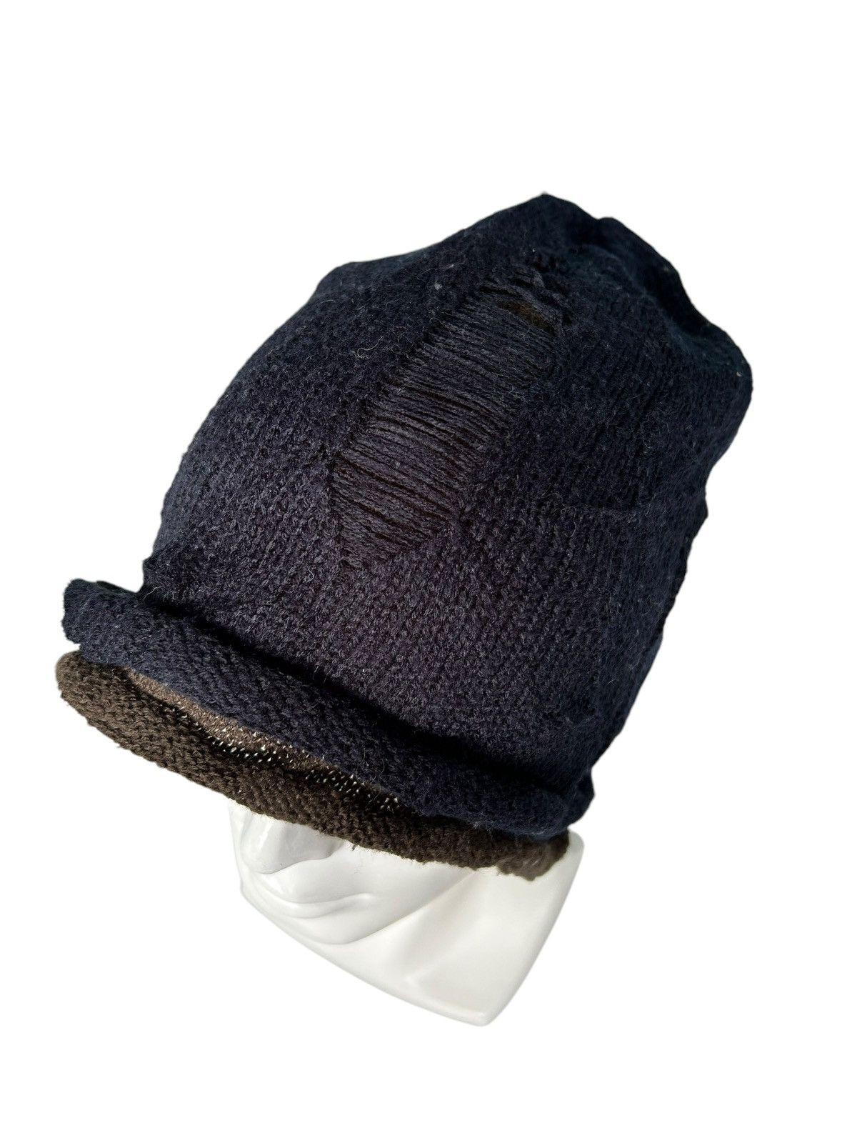 Distressed Design Japanese Style Big Beanie Hats Rare ☠️☠️