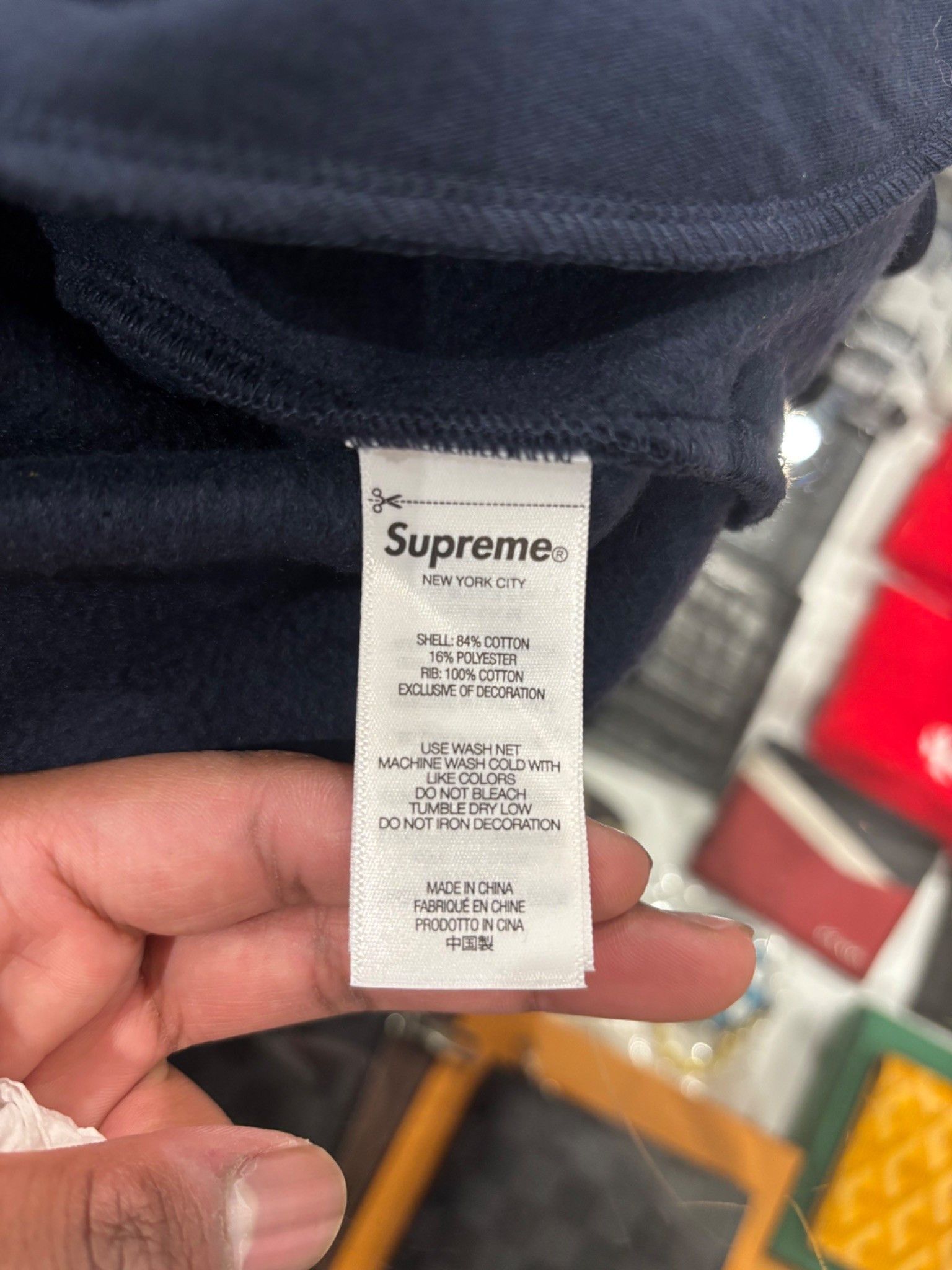 Supreme Supreme Mascots Zip Up Sweatshirt Navy Size US M / EU 48-50 / 2 - 7 Thumbnail
