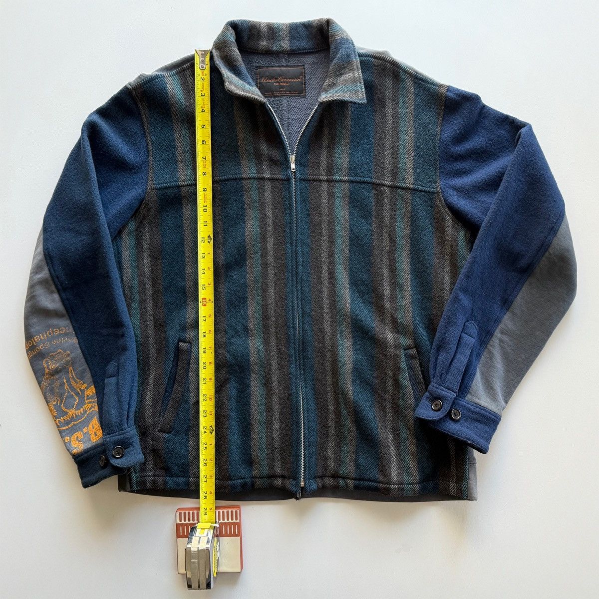 Undercover AW03 Paper Doll Hybrid Reconstructed Wool Jacket Size US L / EU 52-54 / 3 - 18 Thumbnail