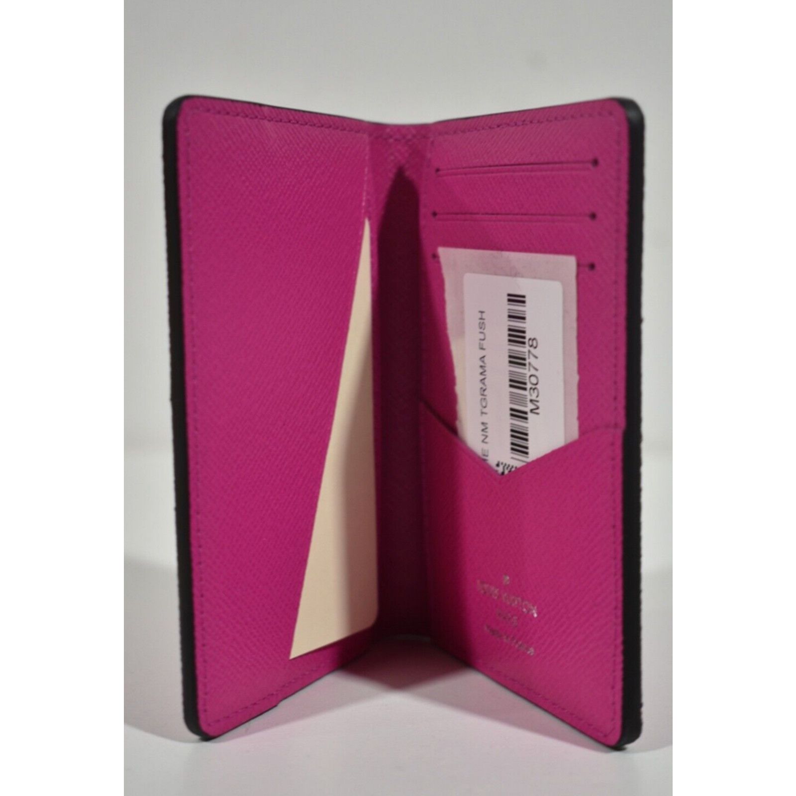 Louis Vuitton Louis Vuitton Pink Monogram Logo Pocket Organizer Wallet Size ONE SIZE - 9 Thumbnail