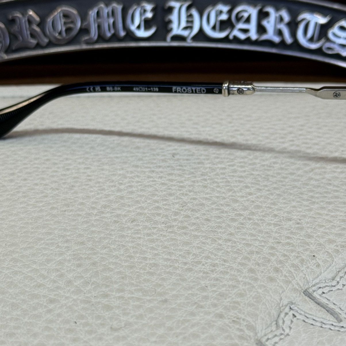 Chrome Hearts Chrome Hearts Frosted Glasses Size ONE SIZE - 7 Thumbnail