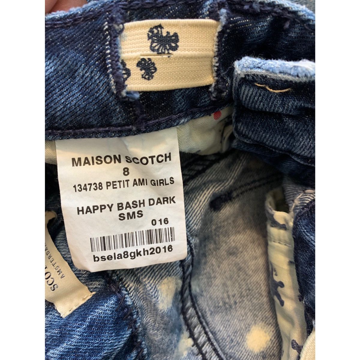 Scotch & Soda SCOTCH AND SODA GIRLS DISTRESSED BOY FRIEND FIT JEANS Size 24" / US 00 / IT 34 - 17 Thumbnail