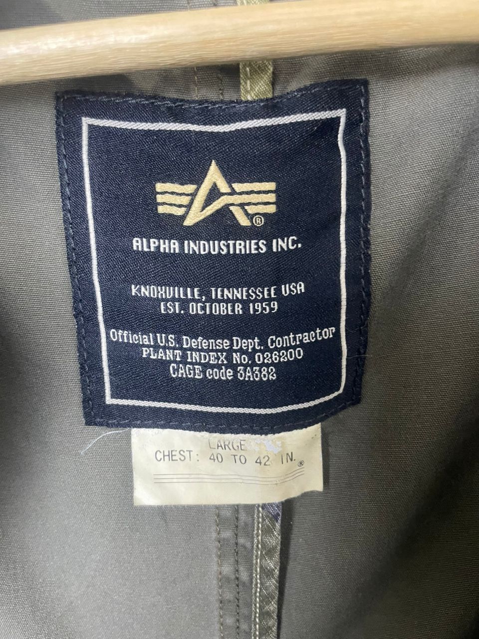 Alpha Industries × Vintage Alpha Industries Military Jacket Size US L / EU 52-54 / 3 - 11 Thumbnail