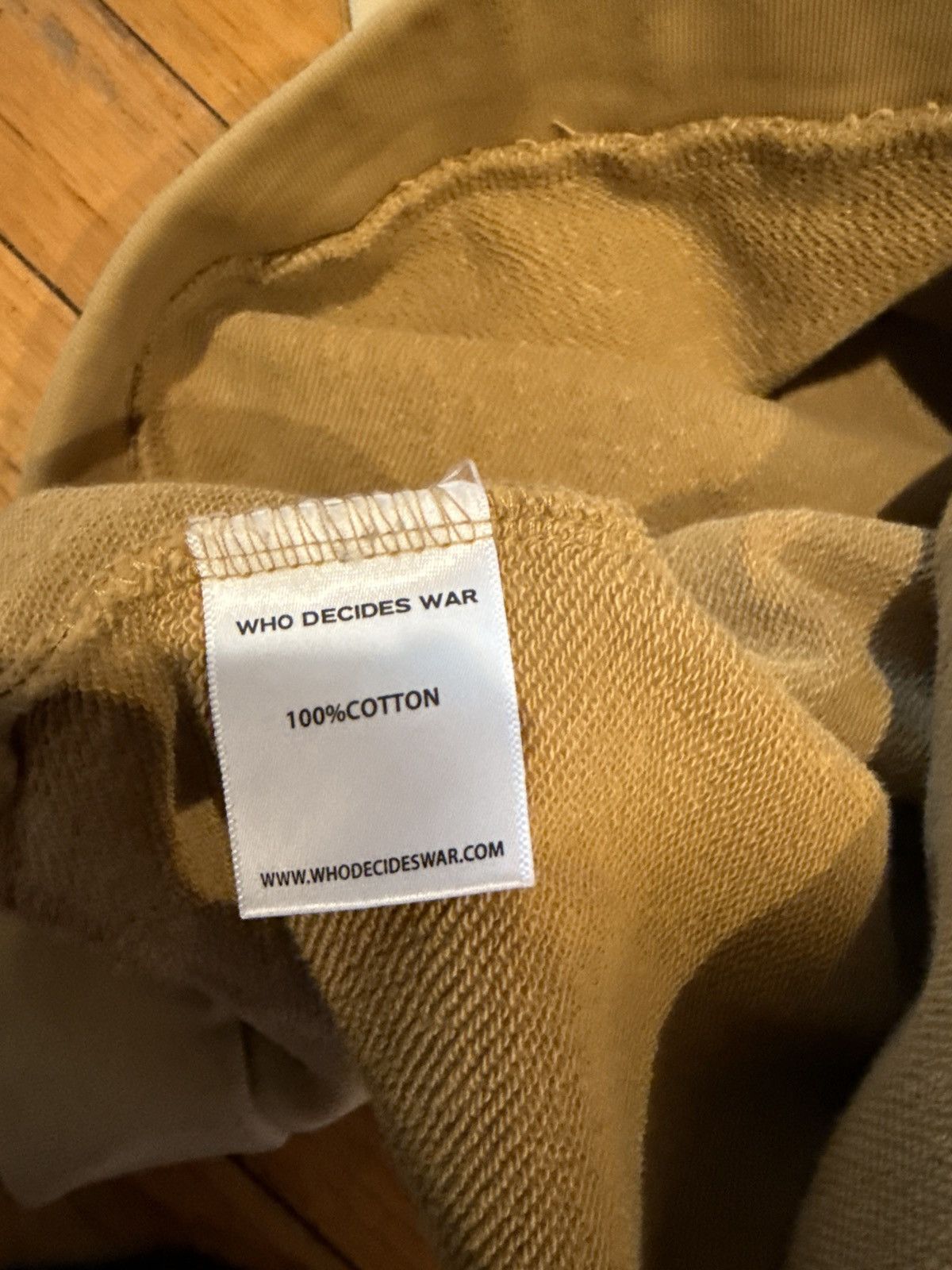 Who Decides War Who decides war hoodie Size US M / EU 48-50 / 2 - 5 Thumbnail