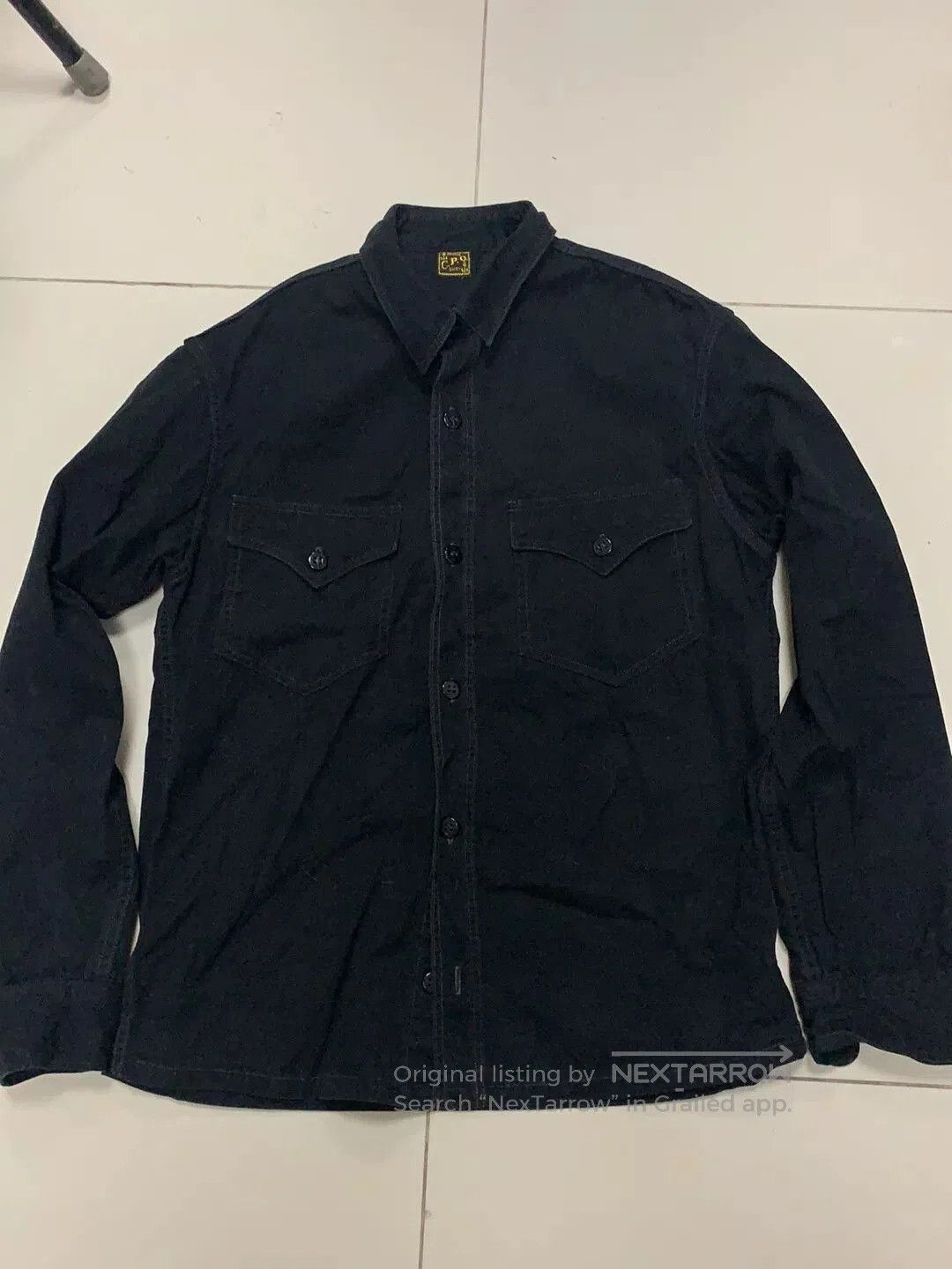 Freewheelers Freewheelers Black CPO Shirt Size 16. Size US XL / EU 56 / 4 - 1 Thumbnail