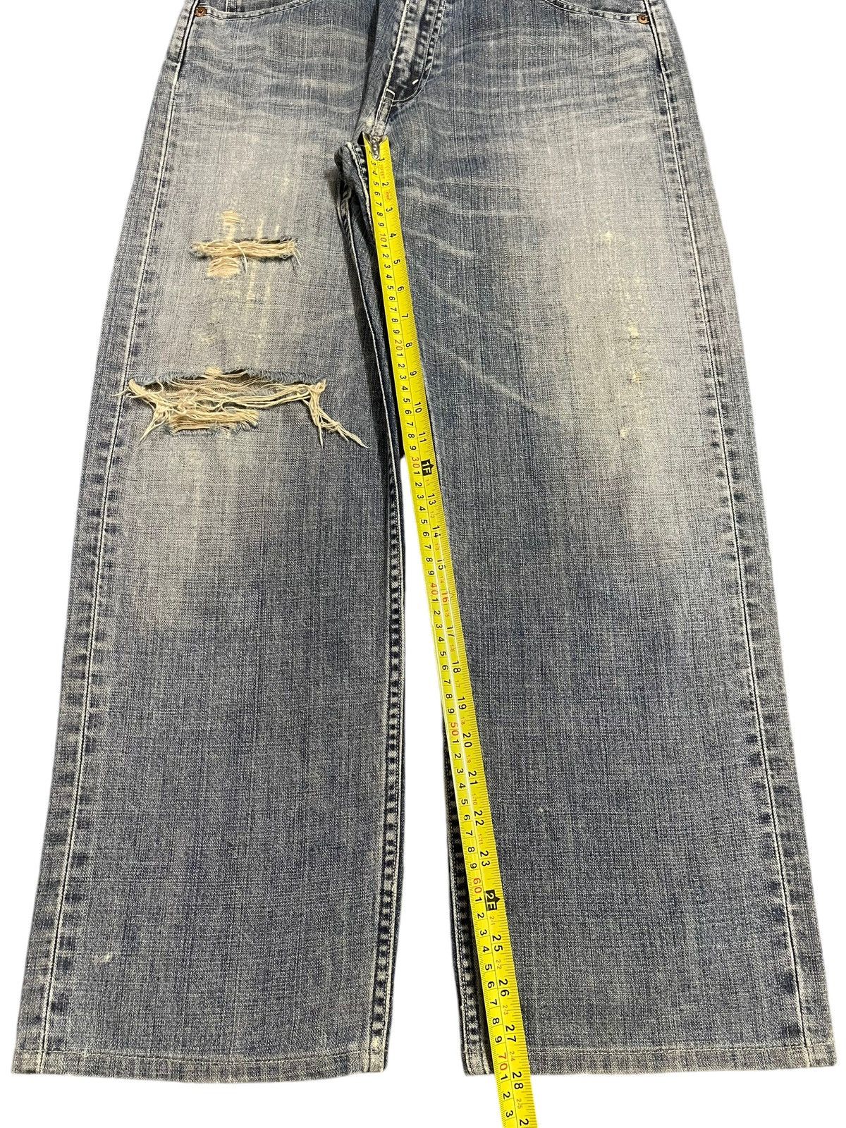 Levi's Vintage 90s Levis 503 Mud Wash Style Distressed Baggy Jeans Size US 32 / EU 48 - 14 Thumbnail