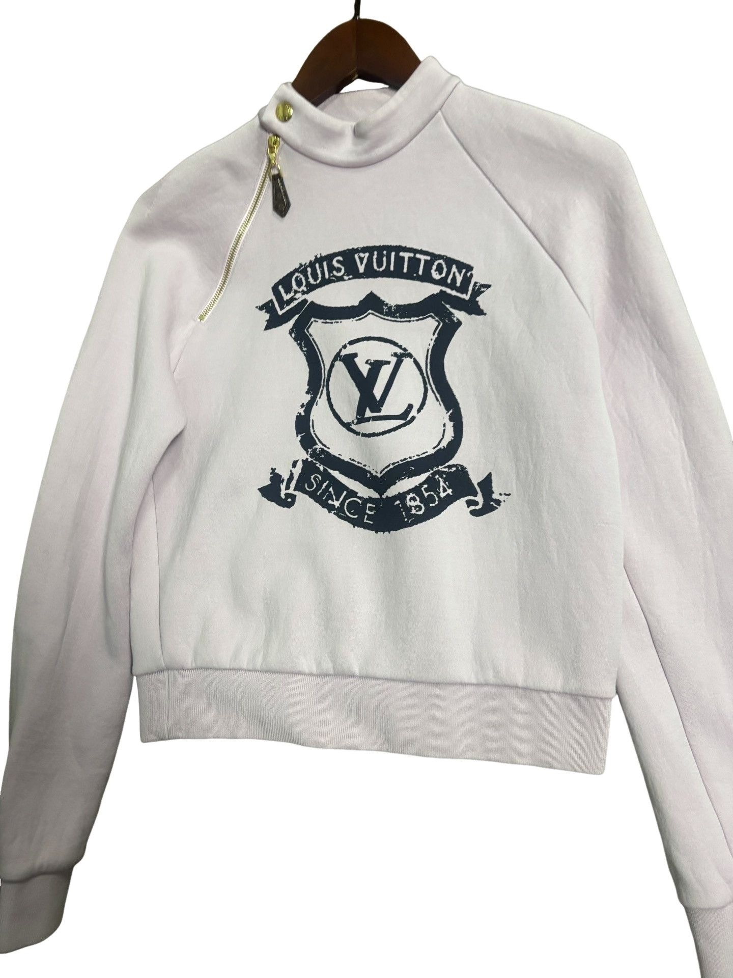 Louis Vuitton Louis Vuitton Shield Logo Sweatshirt S Size S / US 4 / IT 40 - 1 Thumbnail