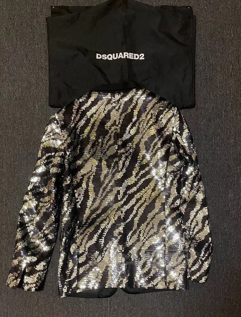 Dsquared2 DSquared2 Sequin Embellished Jacket Coat. Size US L / EU 52-54 / 3 - 4 Thumbnail