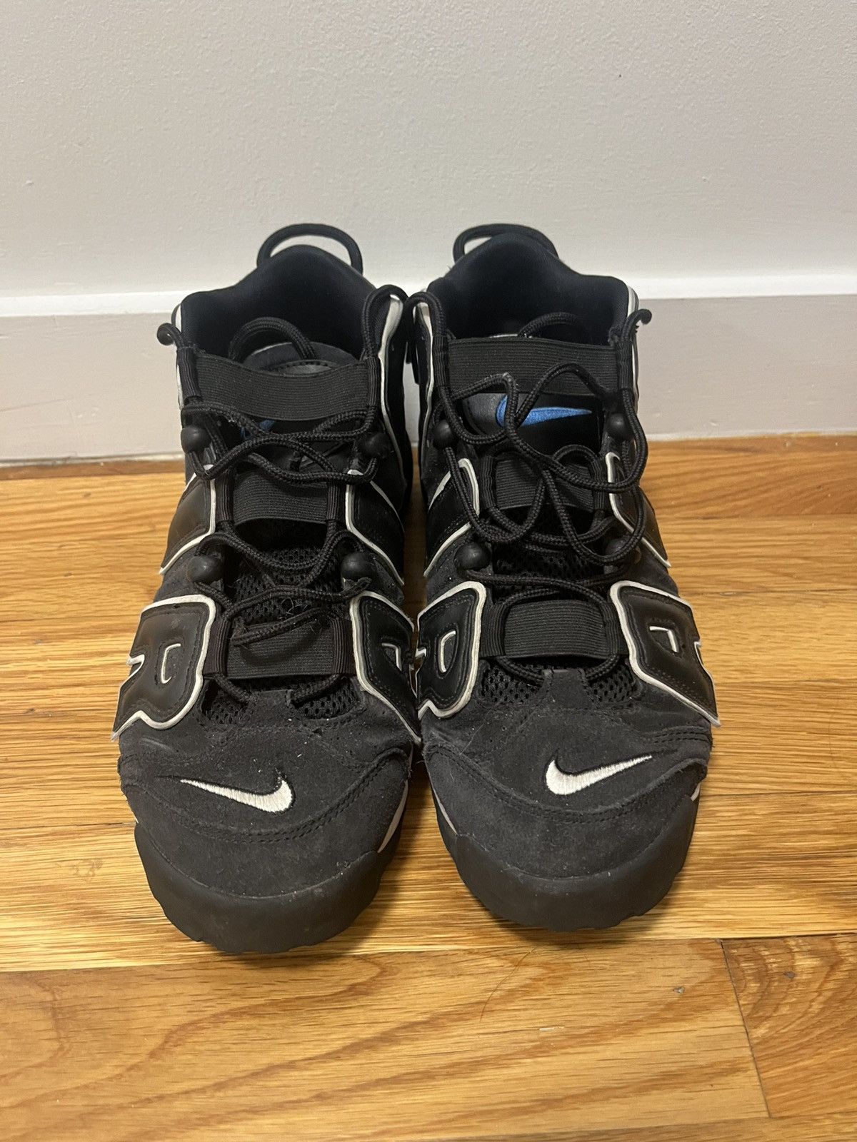 Nike Nike Air More Uptempo black star blue Size US 11 / EU 44 - 4 Thumbnail