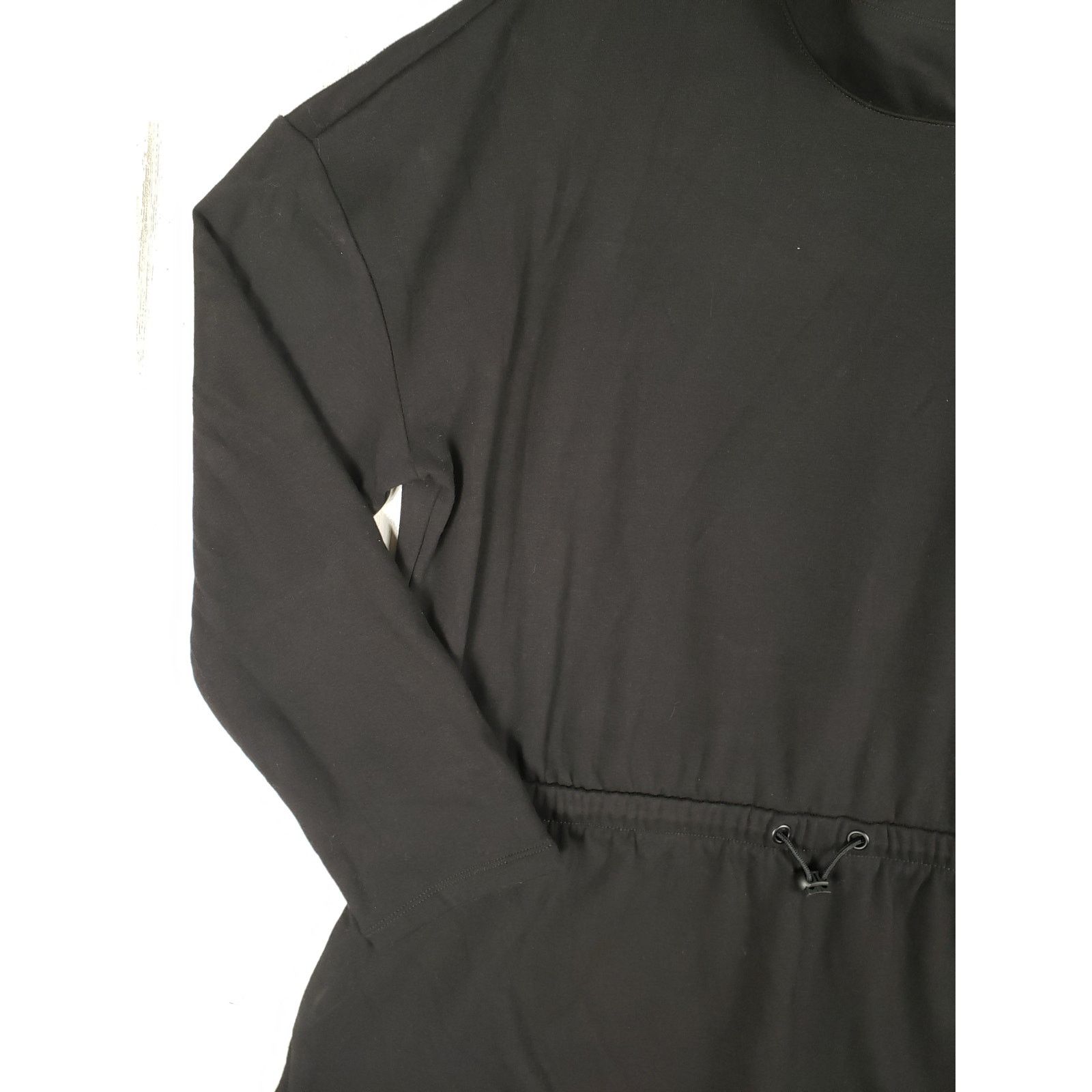 Other NWT Liz Claiborne Black Cinched Pullover Sweatshirt Large Size L / US 10 / IT 46 - 4 Thumbnail