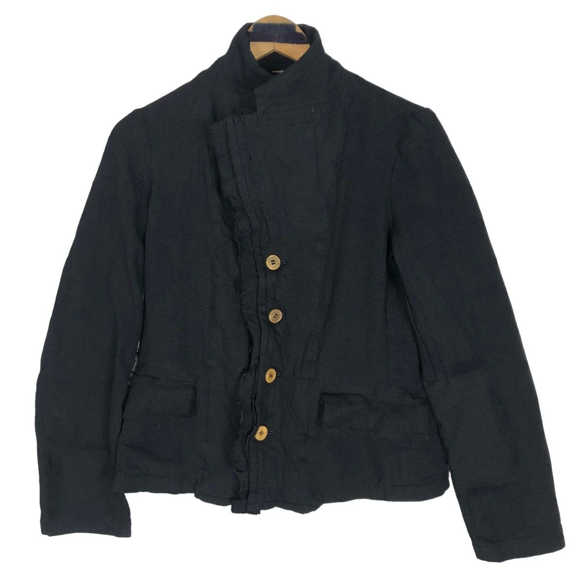Comme des Garcons Vintage Comme Des Garcons Ruffles Light Jacket Patchwork Size S / US 4 / IT 40 - 7 Thumbnail