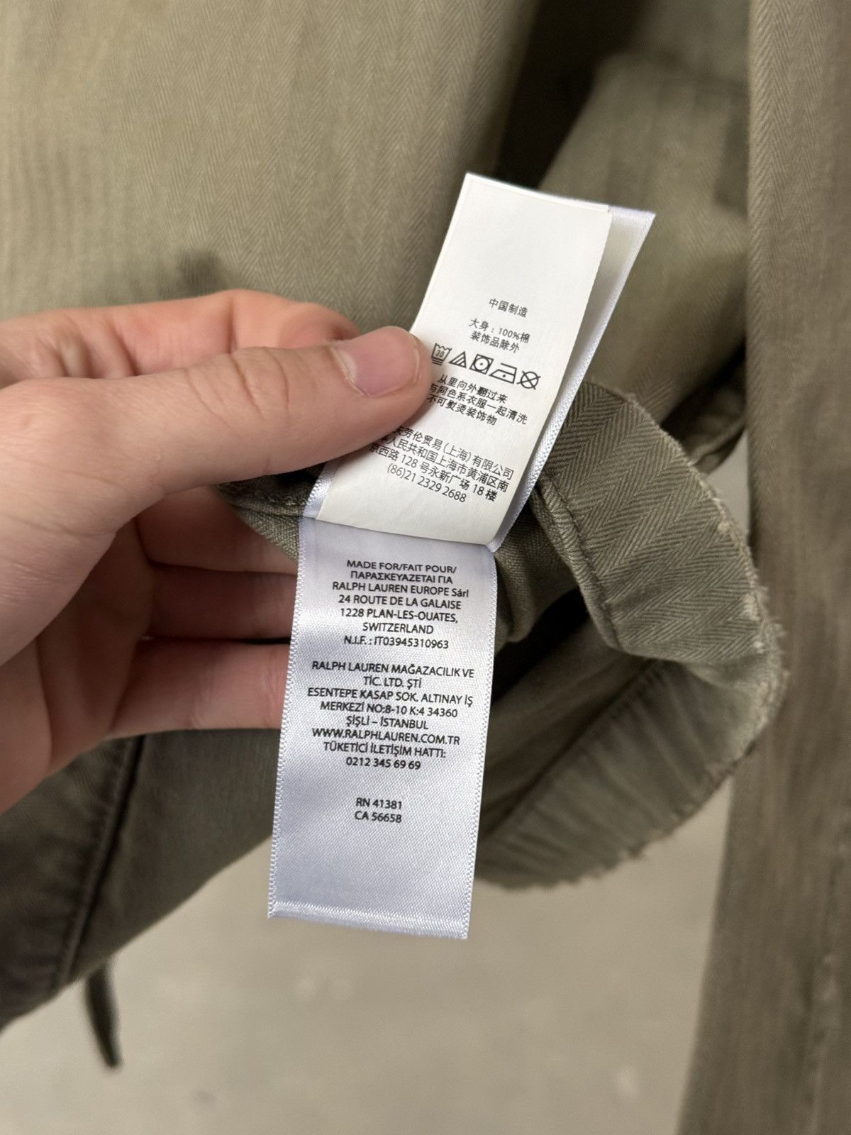 Polo Ralph Lauren RARE Polo Ralph Lauren Military Overshirt Jacket Size US XL / EU 56 / 4 - 17 Thumbnail