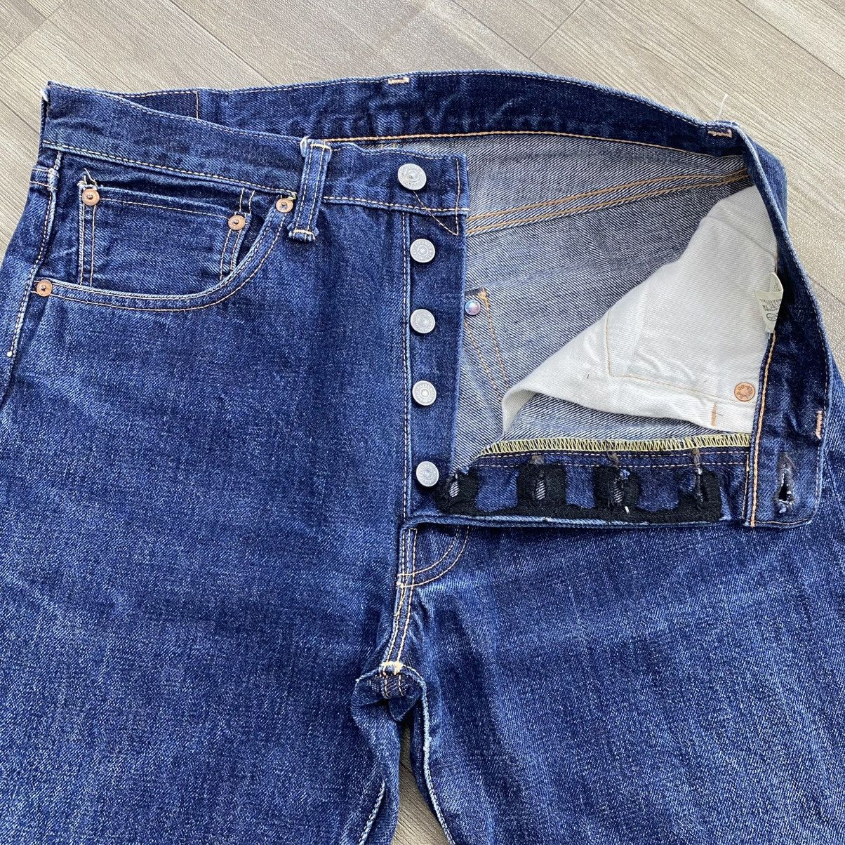 Levi's Vintage Clothing 🇯🇵1990s Vintage Levis 501XX LVC Japan Selvedge Jeans Archive Size US 32 / EU 48 - 5 Thumbnail