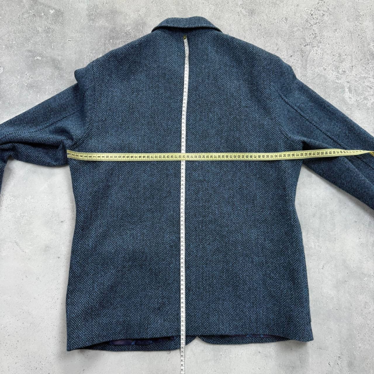 Harris Tweed Peter Christian Blue Harris Tweed Chore Jacket Size L Size US L / EU 52-54 / 3 - 2 Thumbnail