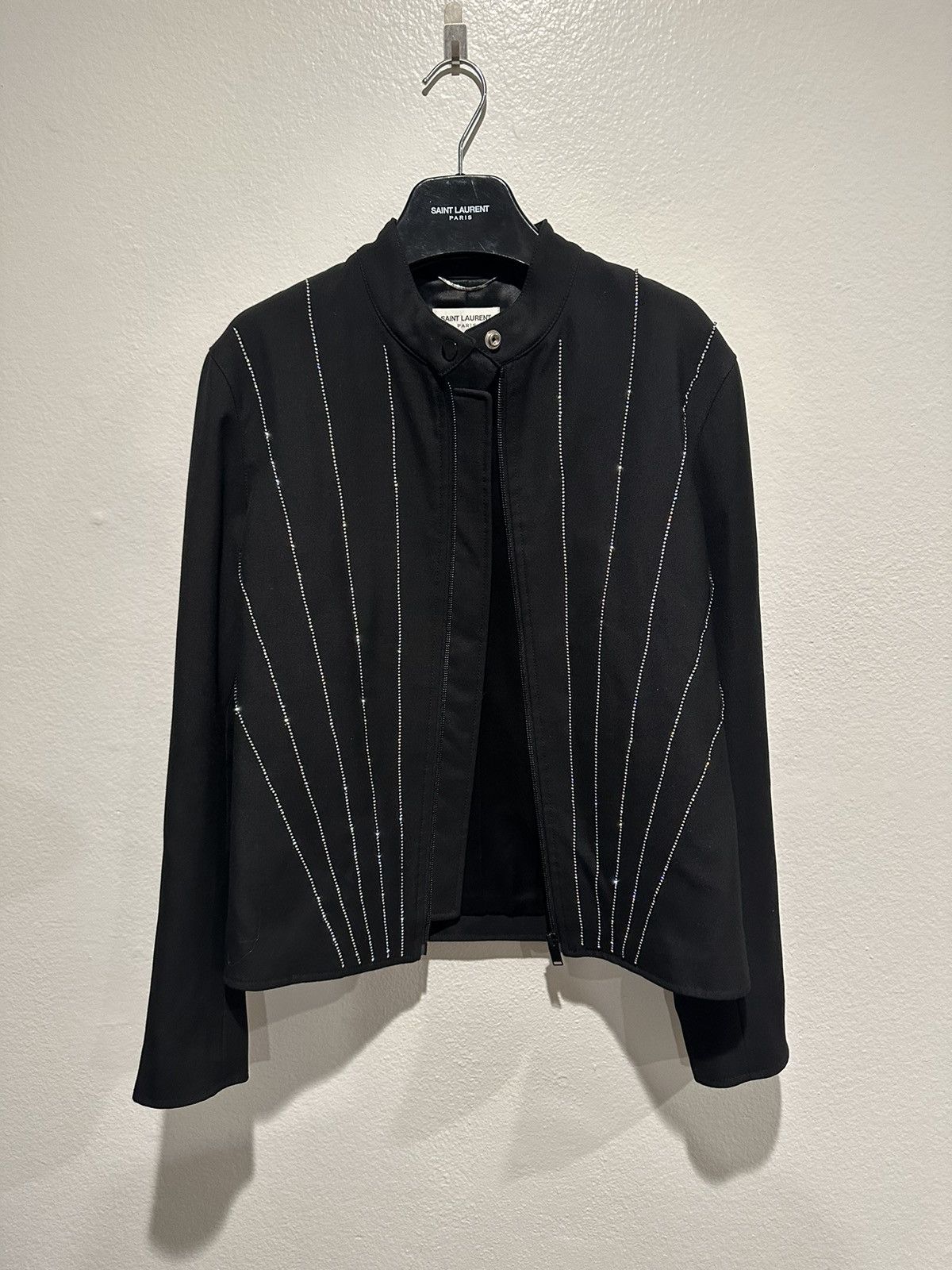 【最終価格】SAINT LAURENT PARIS 15aw L00 44 Hedi Slimane × Saint Laurent Paris FW15 Sample Swarovski