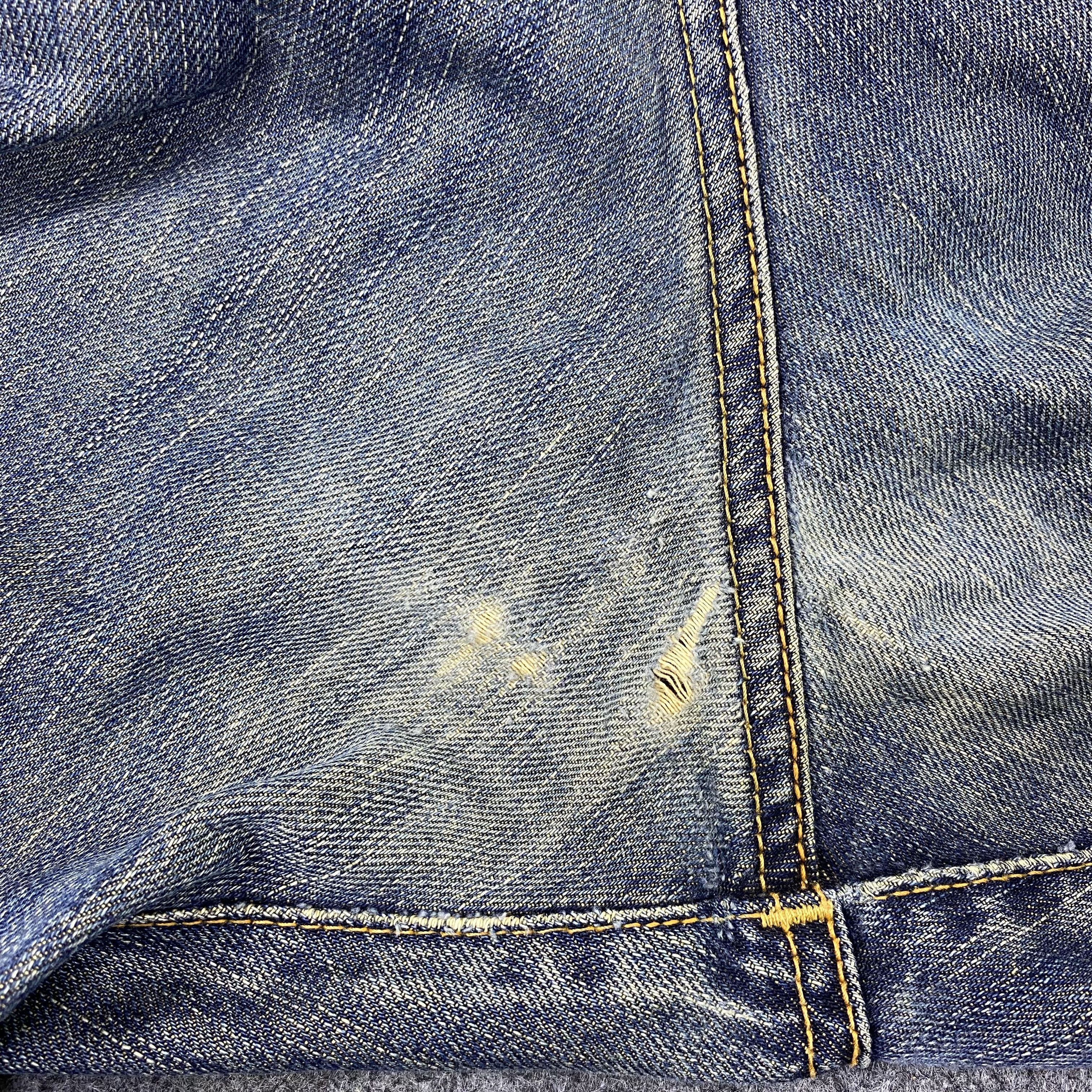 Edwin Vintage Edwin 404 Distressed Jeans - J1181 Size US 36 / EU 52 - 14 Thumbnail