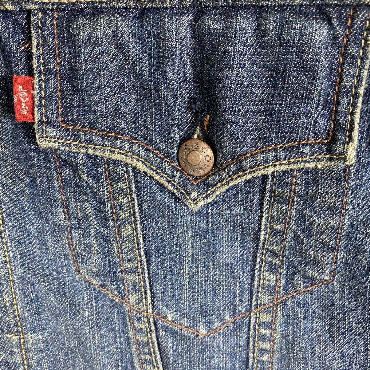 Levi's Levi's Slim Trucker Denim Jacket Medium Size Red Tab Jeans Size US M / EU 48-50 / 2 - 6 Thumbnail