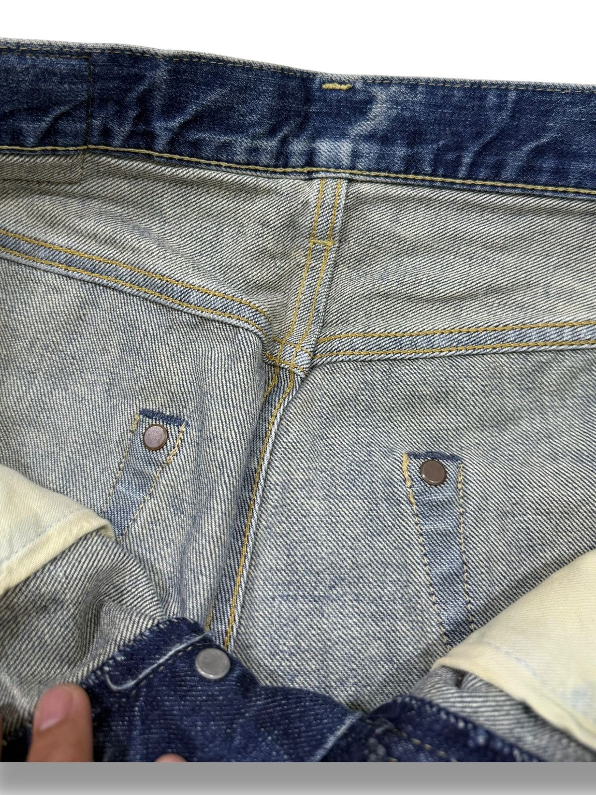 Hysteric Glamour HYSTERIC GLAMOUR SELVEDGE JAPANESE BRAND DENIM Size US 32 / EU 48 - 10 Thumbnail