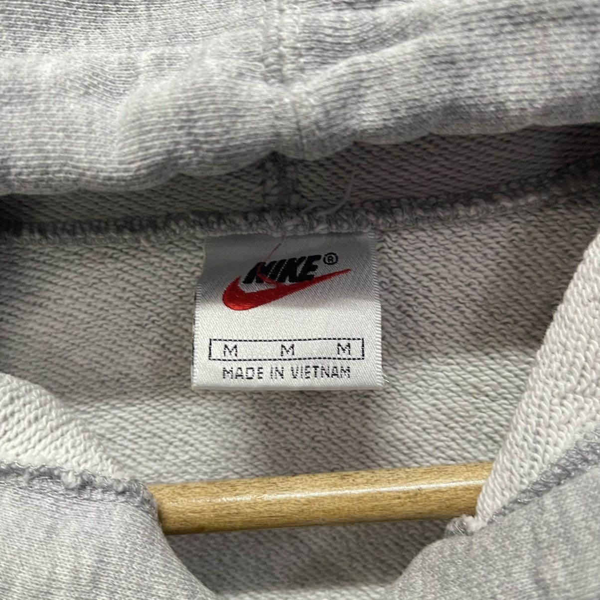 Nike Vintage Nike Swoosh Hoodie – Heather Gray – Made in Vietnam Size US M / EU 48-50 / 2 - 7 Thumbnail