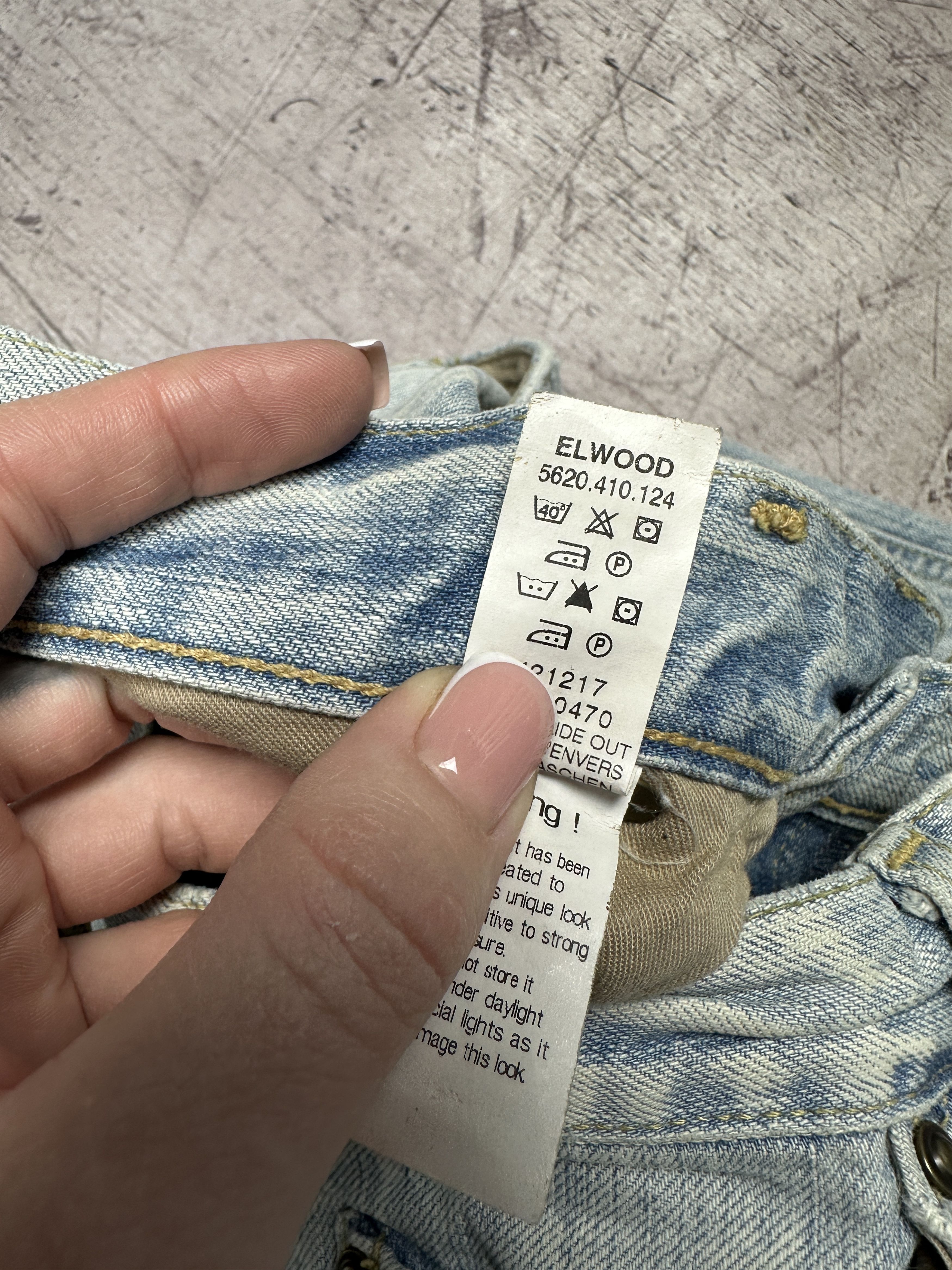G-Star × Vintage G Star Raw Vintage Mens Elwood Denim Pants Double Knee Jeans Size US 31 - 4 Thumbnail