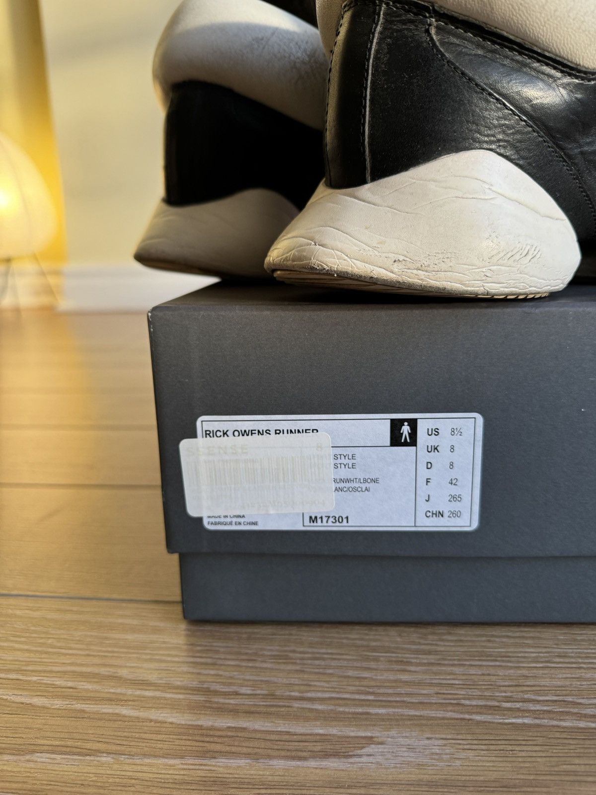 Adidas × Rick Owens × Rick Owens Drkshdw Rick Owens Runner Size US 8.5 / EU 41-42 - 7 Thumbnail