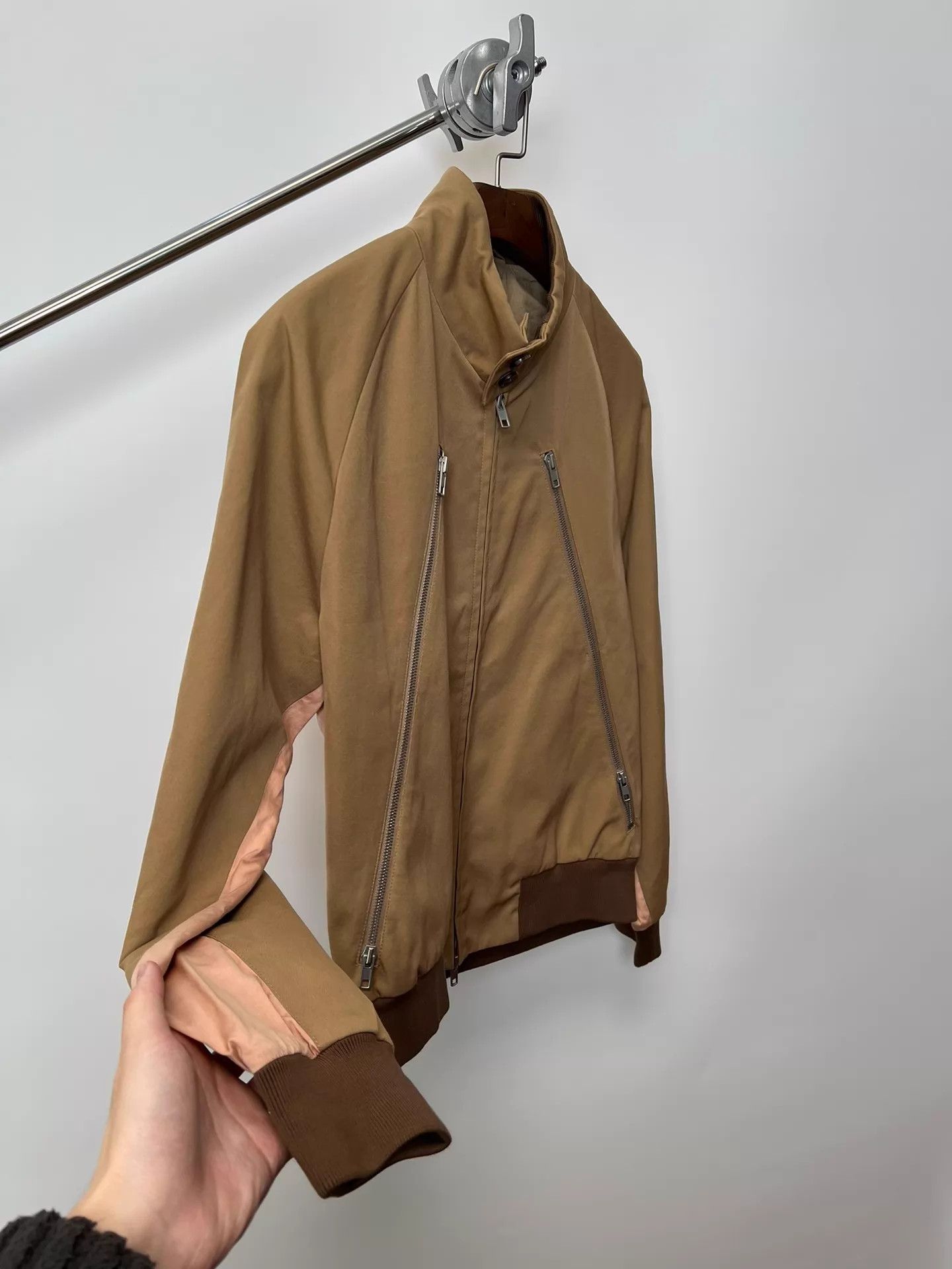 Maison Margiela Maison Margiela 18AW 3-Zip Colorblock Khaki Pink Jacket 44 Size US S / EU 44-46 / 1 - 4 Thumbnail