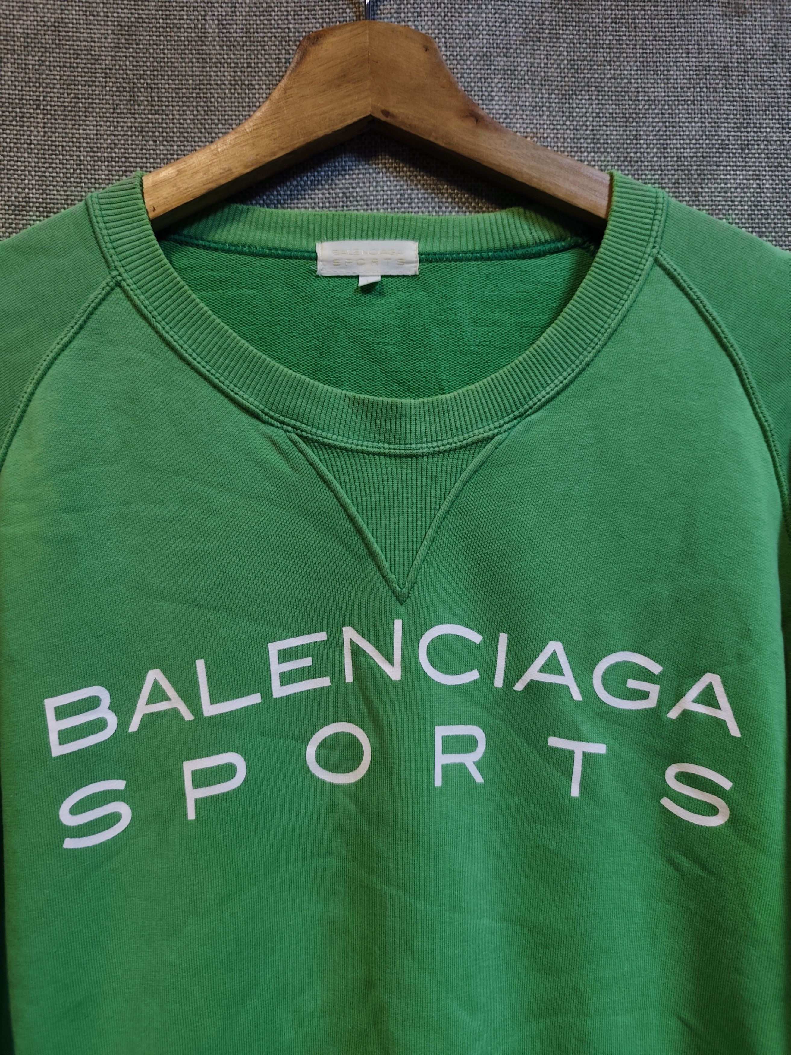Balenciaga Balenciaga Sports Sweatshirt Size US M / EU 48-50 / 2 - 2 Thumbnail