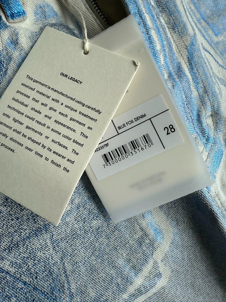 Our Legacy Our Legacy Brush Heavy weight bright straight long jeans Size US 28 / EU 44 - 5 Thumbnail