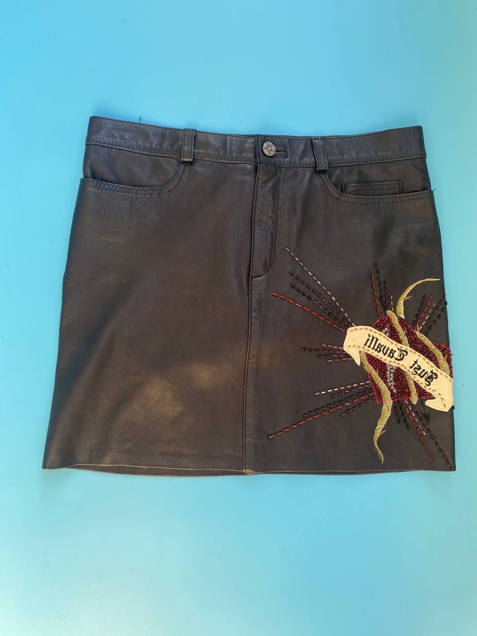 image of Just Cavalli By Roberto Cavalli Skirt in Black, Women's (Size 26)