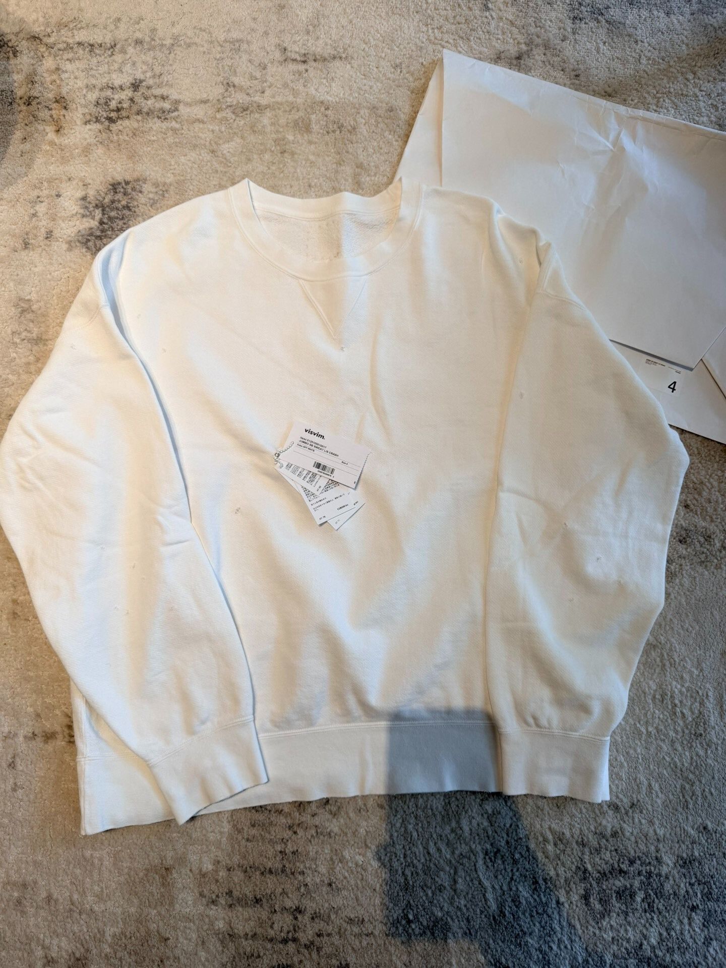 Visvim VISVIM 25SS JUMBO SB SWEAT L/S Size US XL / EU 56 / 4 - 1 Thumbnail