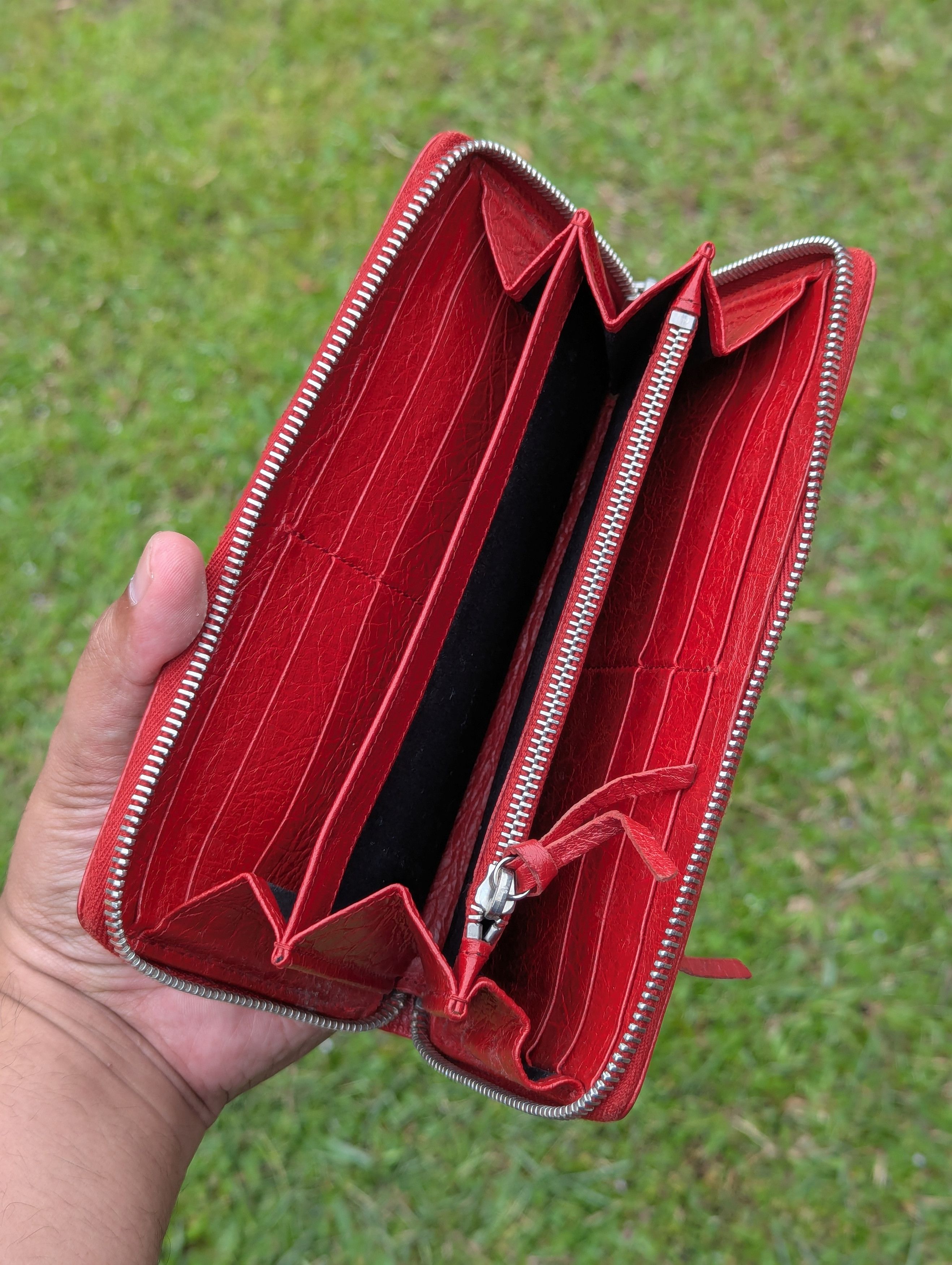 Balenciaga 🔥FREE SHIPPING🔥 Balenciaga City Leather Wallet Vintage Size ONE SIZE - 5 Thumbnail