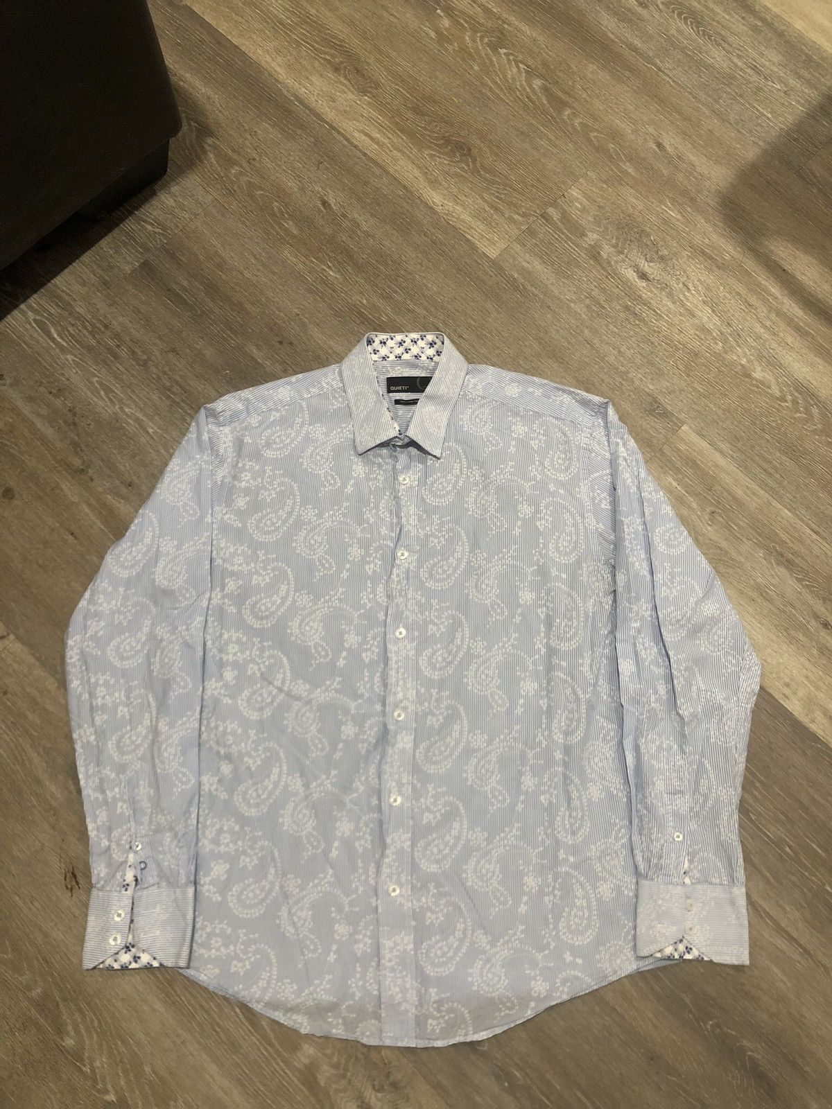 Other Quieti Paisley AOP Flip Cuff Button Up Size US M / EU 48-50 / 2 - 2 Thumbnail