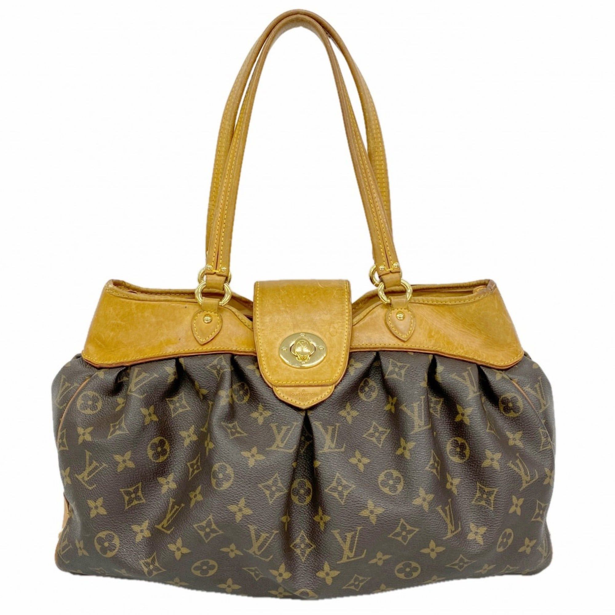 Louis Vuitton Monogram Boëtie MM Handbag M45714 Brown Women's