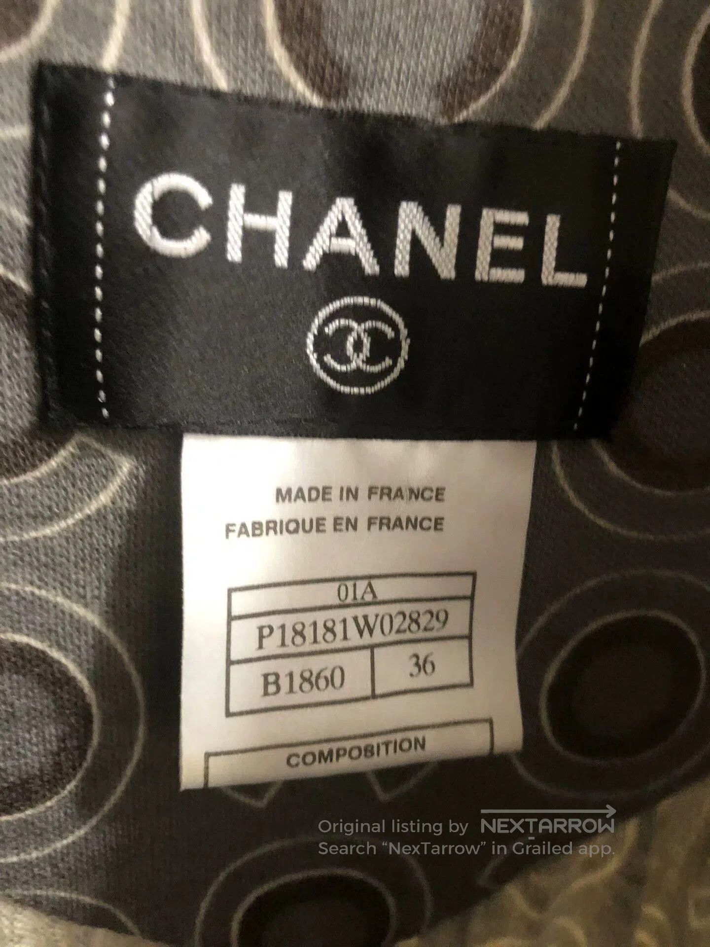 Chanel Chanel Coco Letter Dress for Women. Size M / US 6-8 / IT 42-44 - 5 Thumbnail