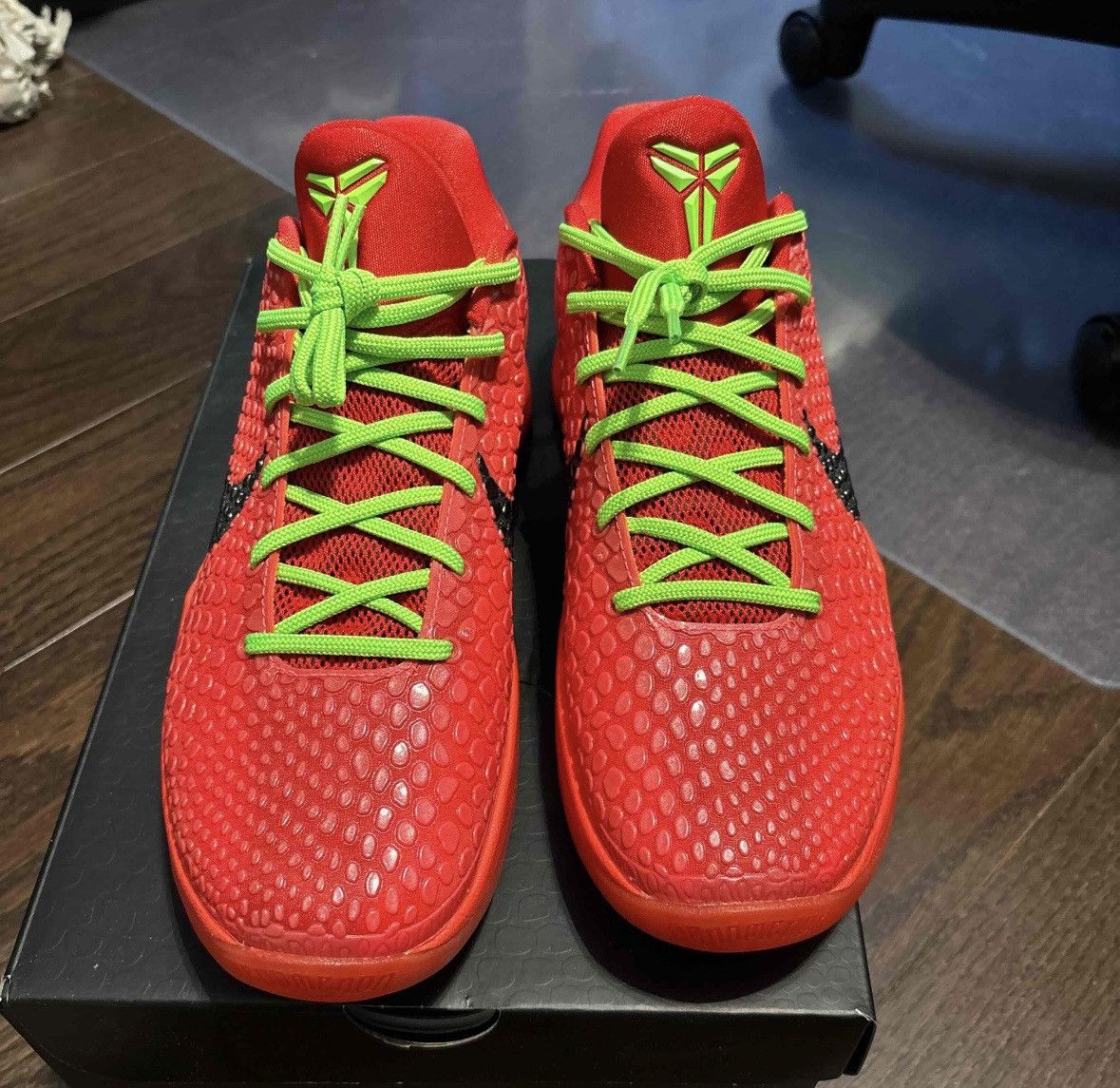 Nike Kobe 6 Reverse Grinch Size US 8.5 / EU 41-42 - 3 Thumbnail