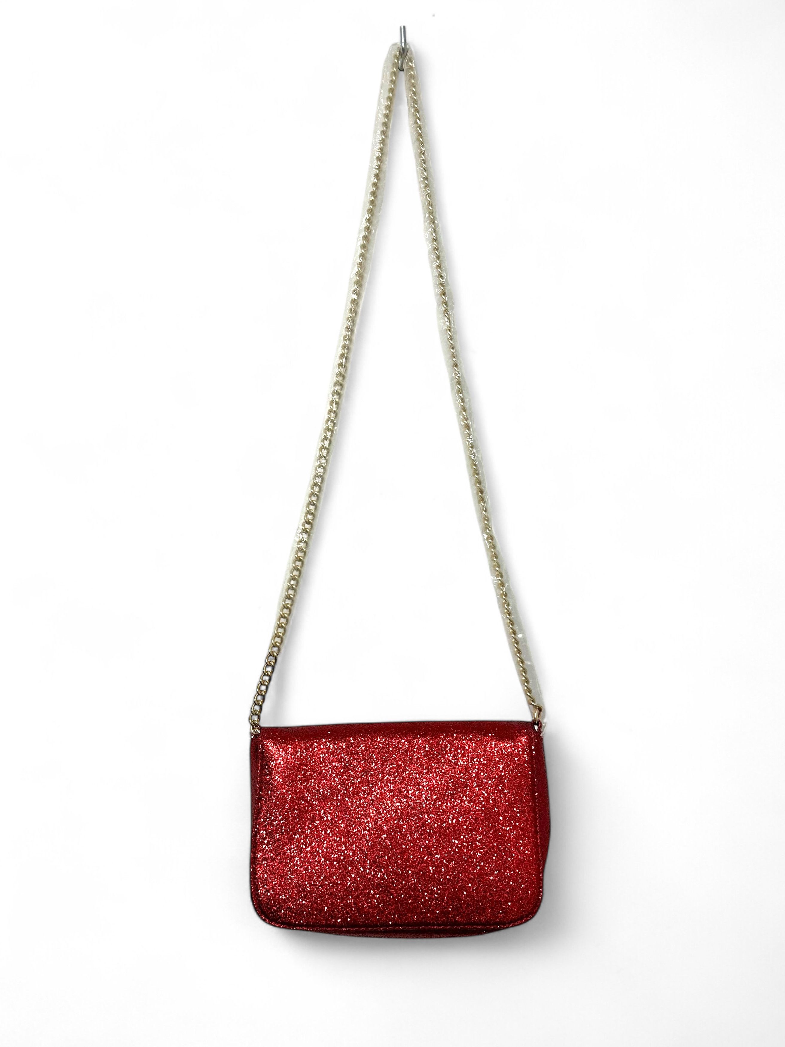 Jimmy Choo Jimmy Choo Glitter Red Clutch Bag Size ONE SIZE - 12 Thumbnail