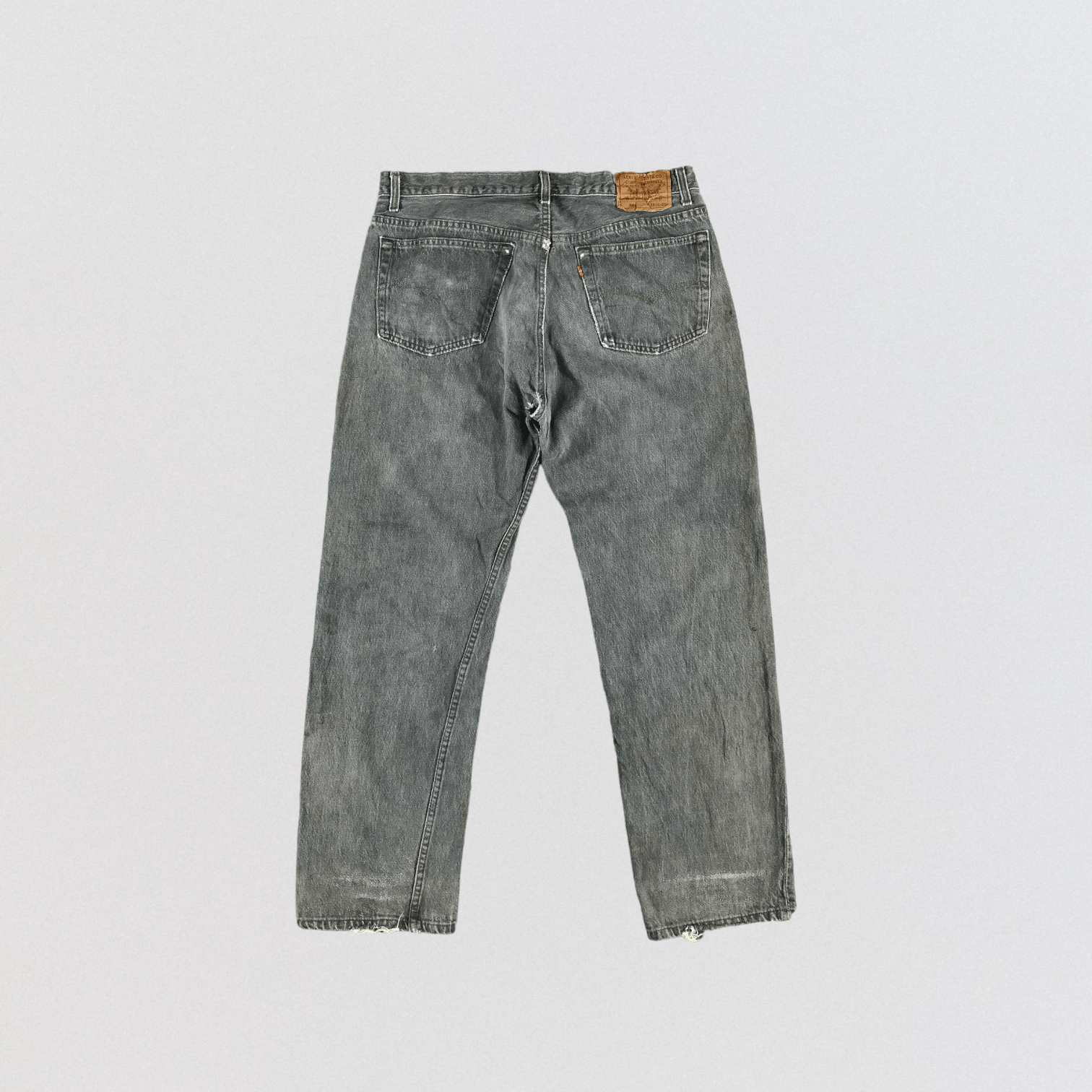 Levi's Vintage Faded Black Levis 501 Jeans-JM2908 Size US 36 / EU 52 - 2 Thumbnail