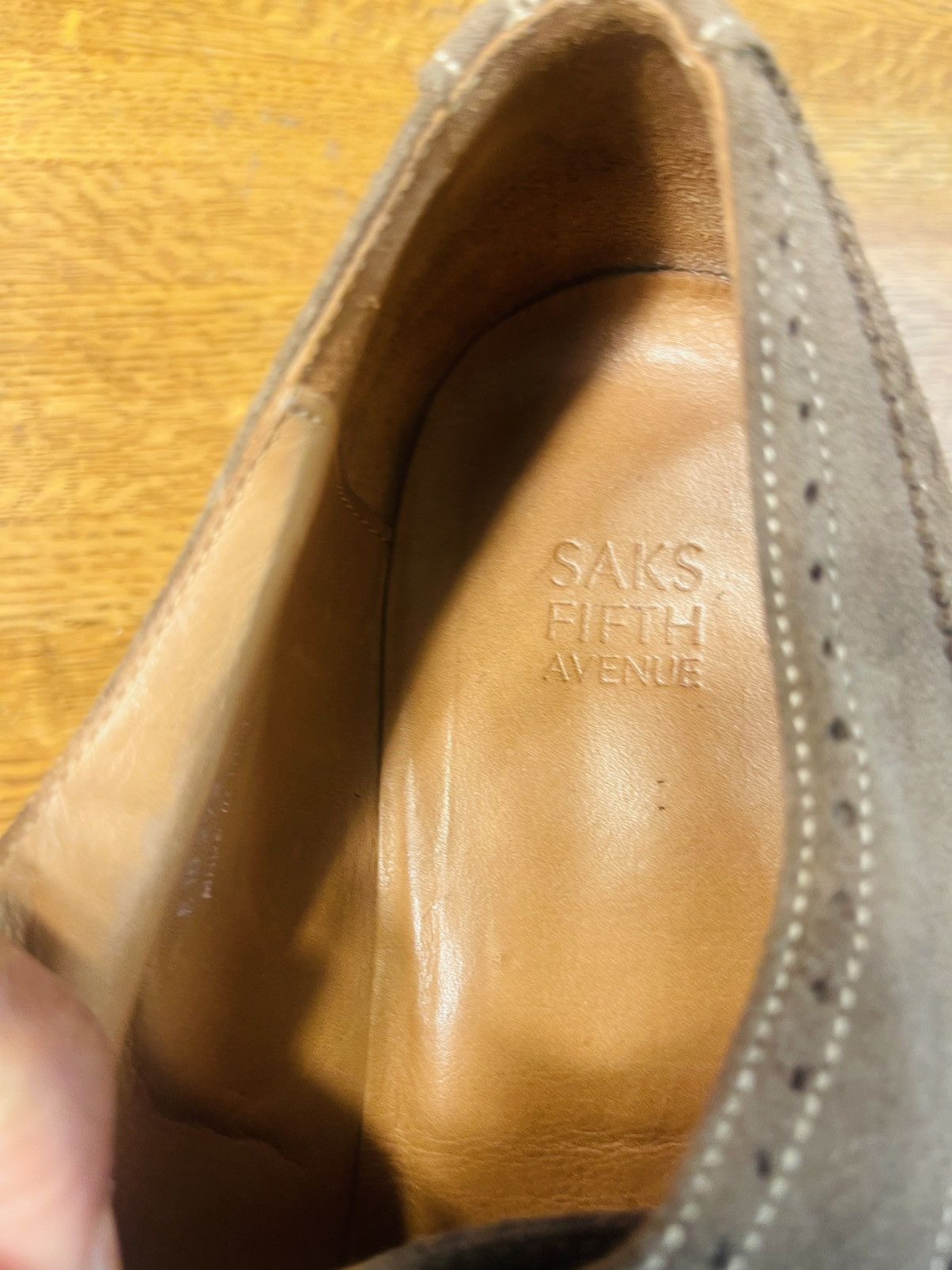 Saks Fifth Avenue Saks Fifth Avenue Men’s Oxfords Dress Shoes Size US 11 / EU 44 - 7 Thumbnail