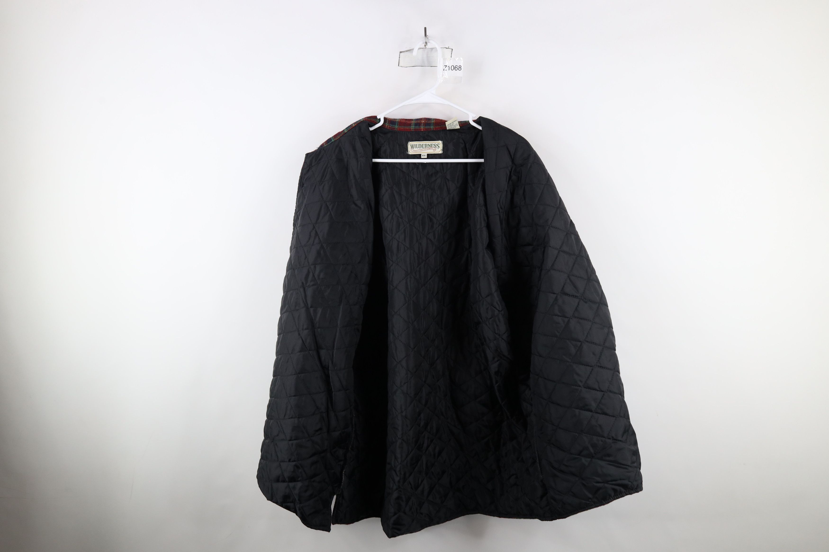 Vintage Vintage 90s Streetwear Flannel Button Shirt Jacket Jac Shirt Size US XXL / EU 58 / 5 - 8 Thumbnail
