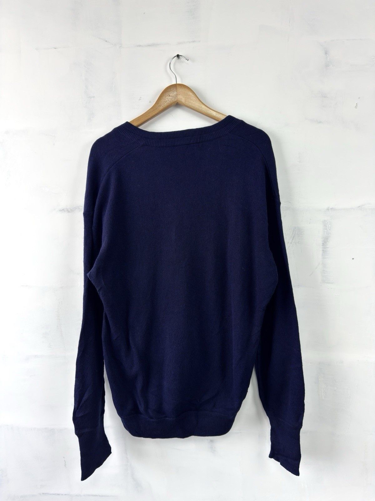 Lacoste Vintage Chemise Lacoste Knit Cardigan Men’s V-Neck Navy Blue Size US M / EU 48-50 / 2 - 6 Thumbnail