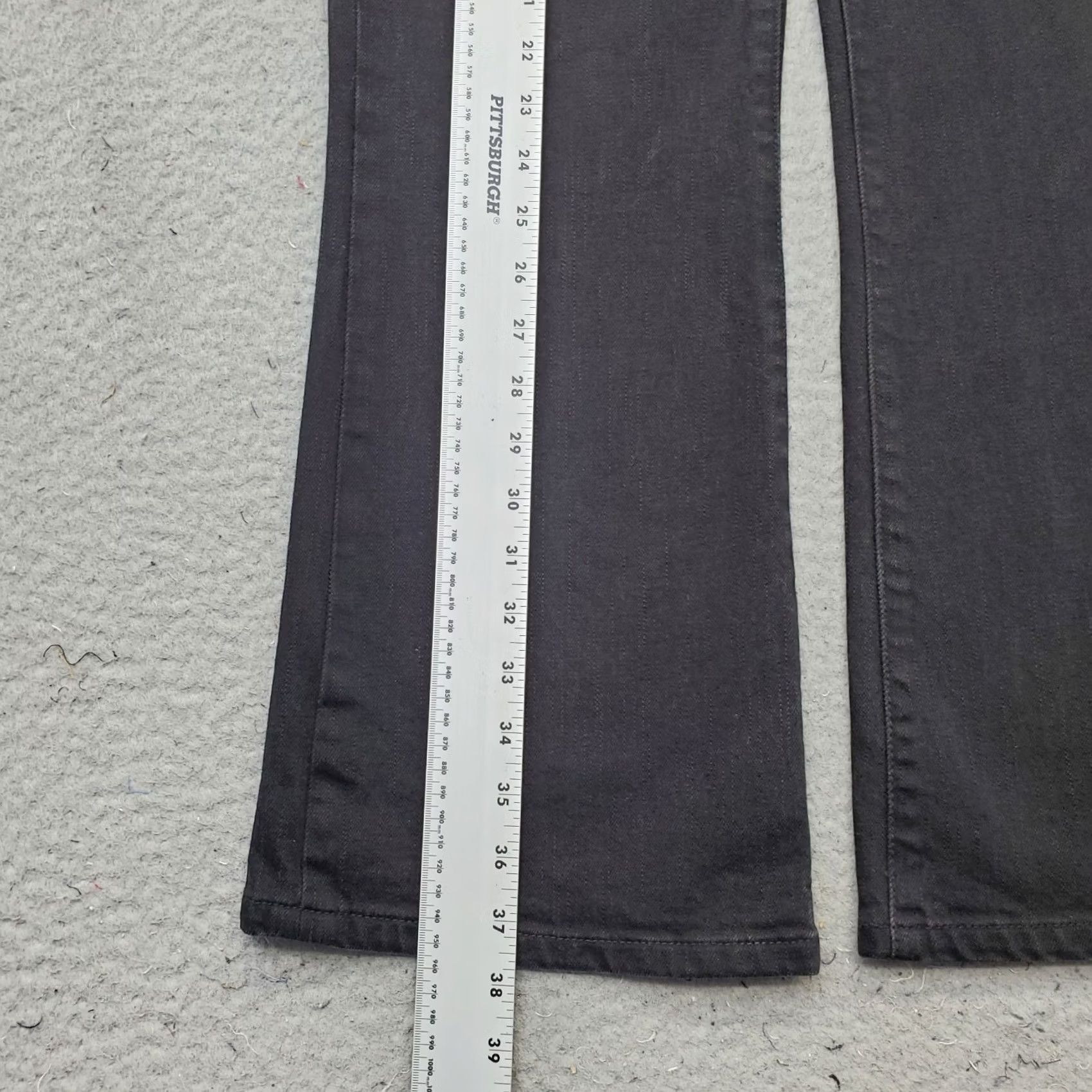 Denime Lauren Jeans Co. Ralph Lauren Bootcut Jeans Womens Size 10P Black Denim Classic Fit Size 32" / US 10 / IT 46 - 3 Thumbnail