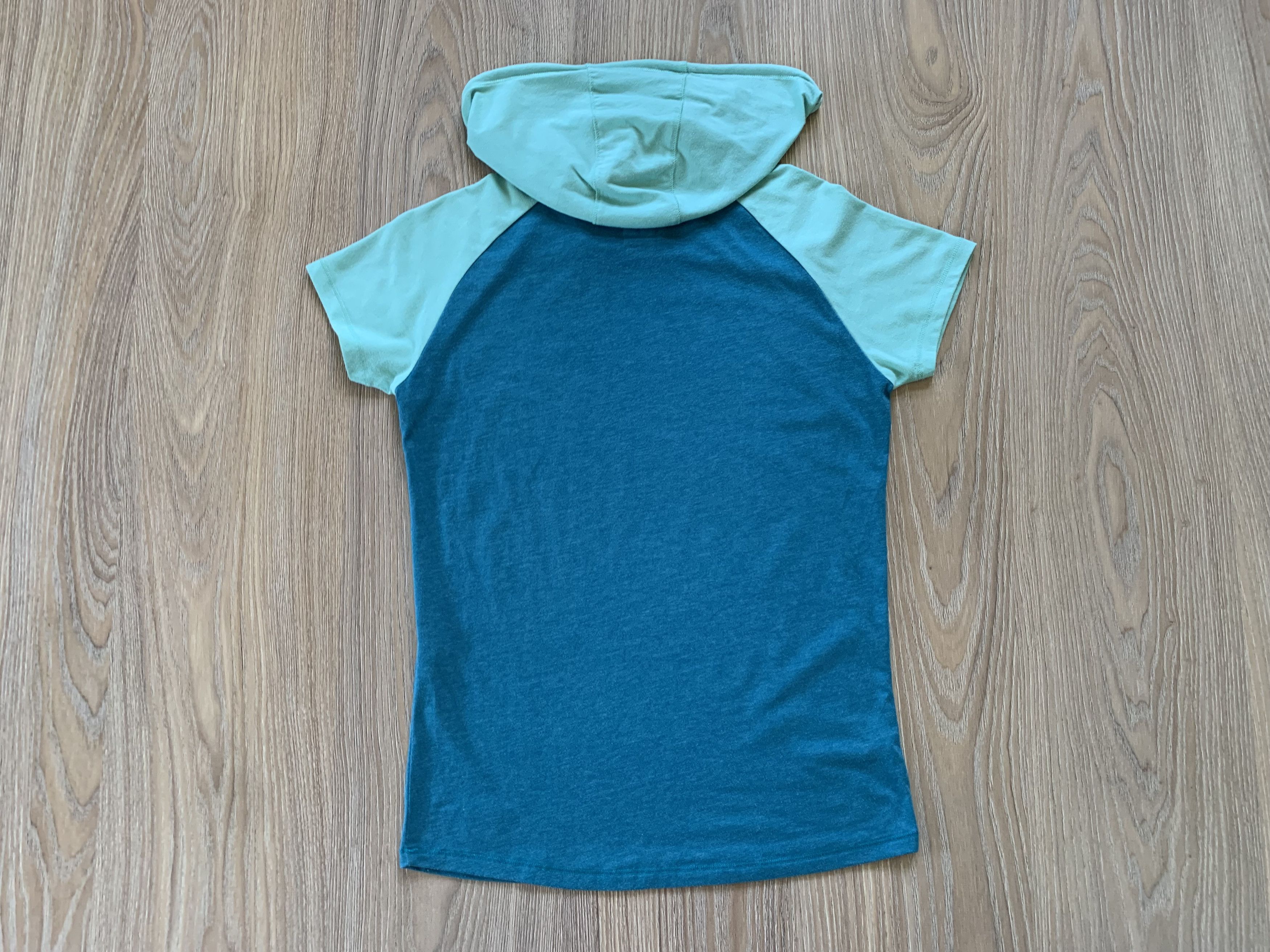 Other Womens Millet Teal Short Sleeve Hoodie Size S / US 4 / IT 40 - 3 Thumbnail