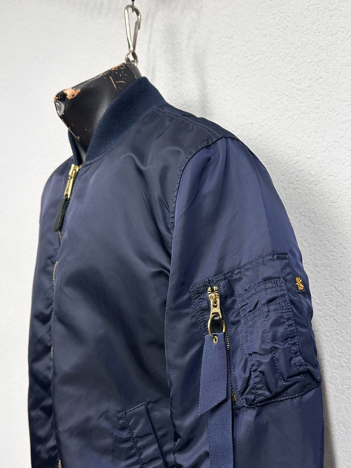 14th Addiction Vintage Wow😻 Bombers MA-1 Alpha Industries IFSIXWASNINE Y2K Size US M / EU 48-50 / 2 - 3 Thumbnail