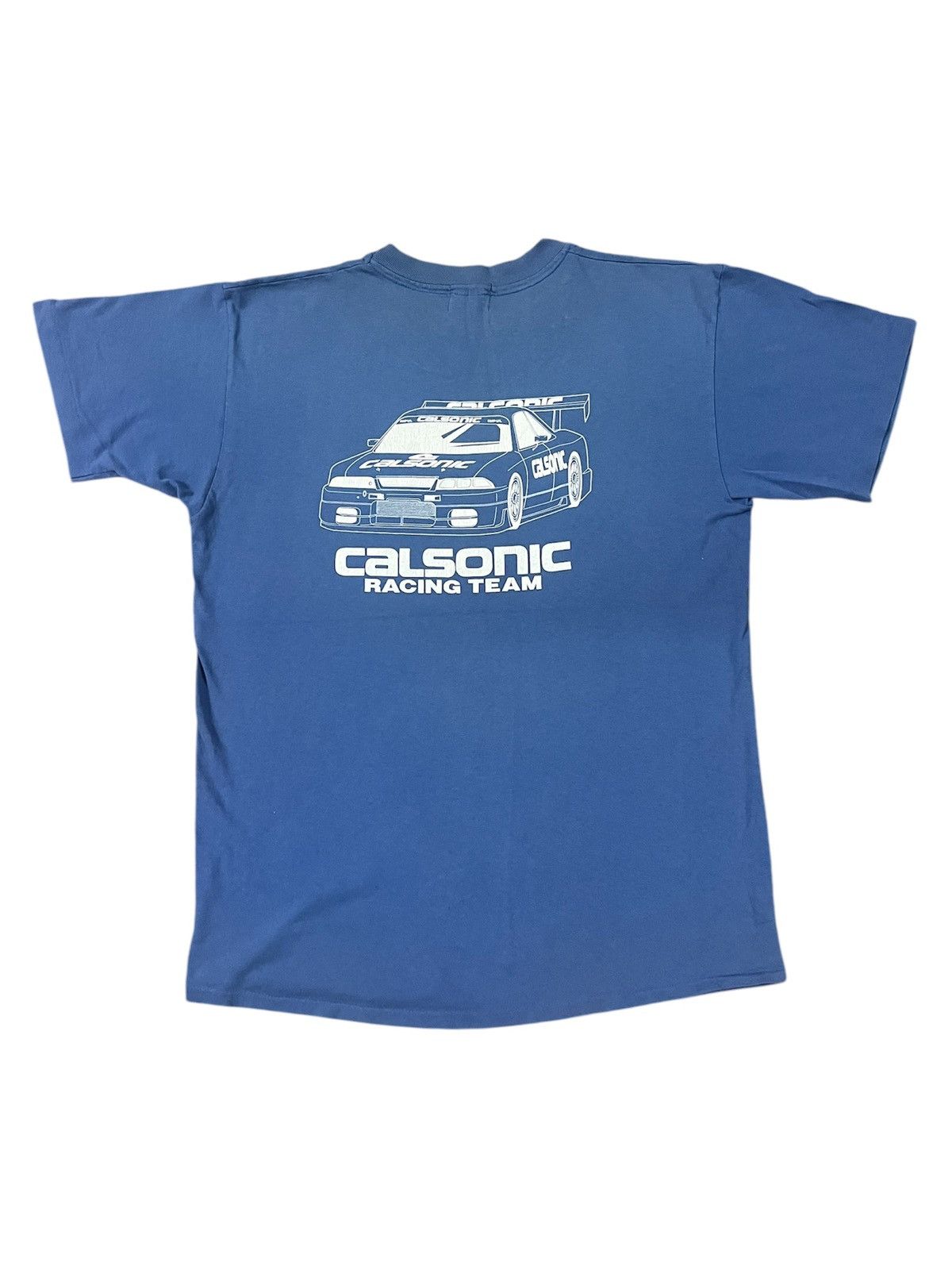 Gear for Sports × Vintage Vintage Calsonic Racing Team Nissan Skyline Tshirt Size US L / EU 52-54 / 3 - 1 Thumbnail