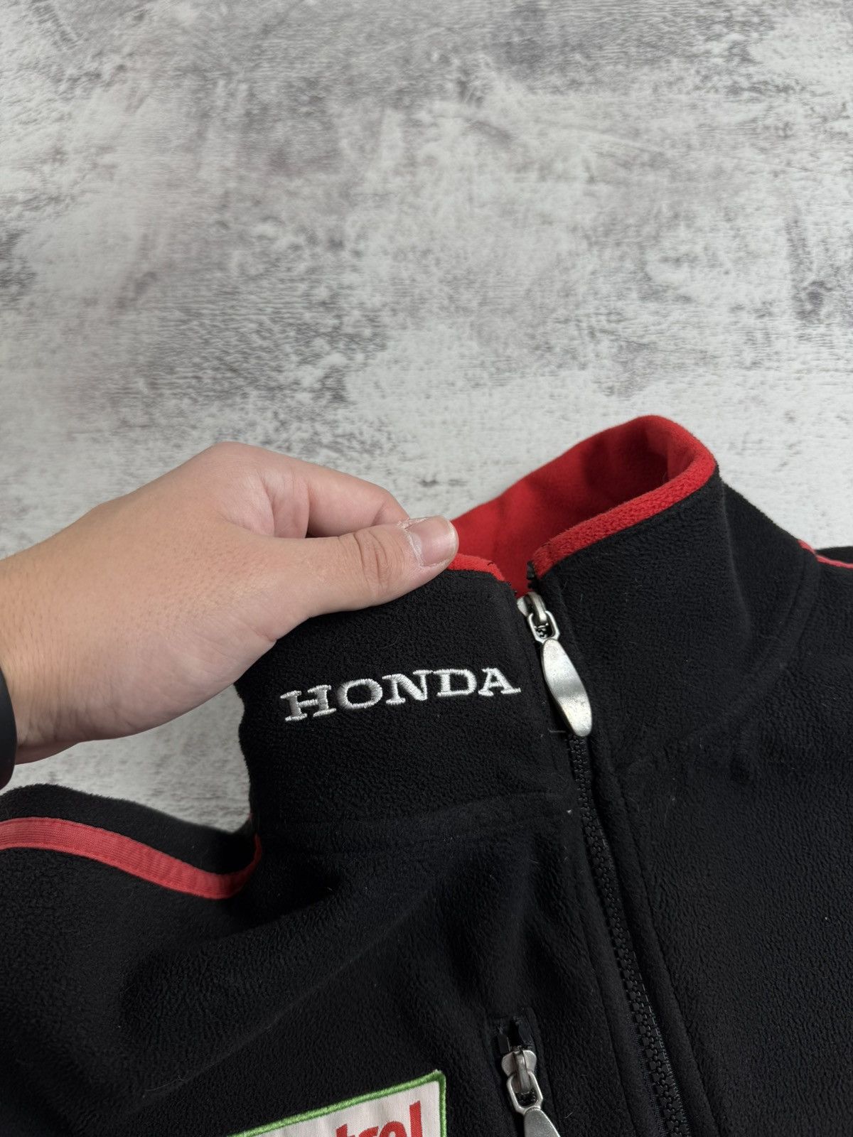 Honda Honda Formula 1 HM Plant Large Men’s Black Racing Jacket Fleece Pullover Hoodie Size US L / EU 52-54 / 3 - 10 Thumbnail